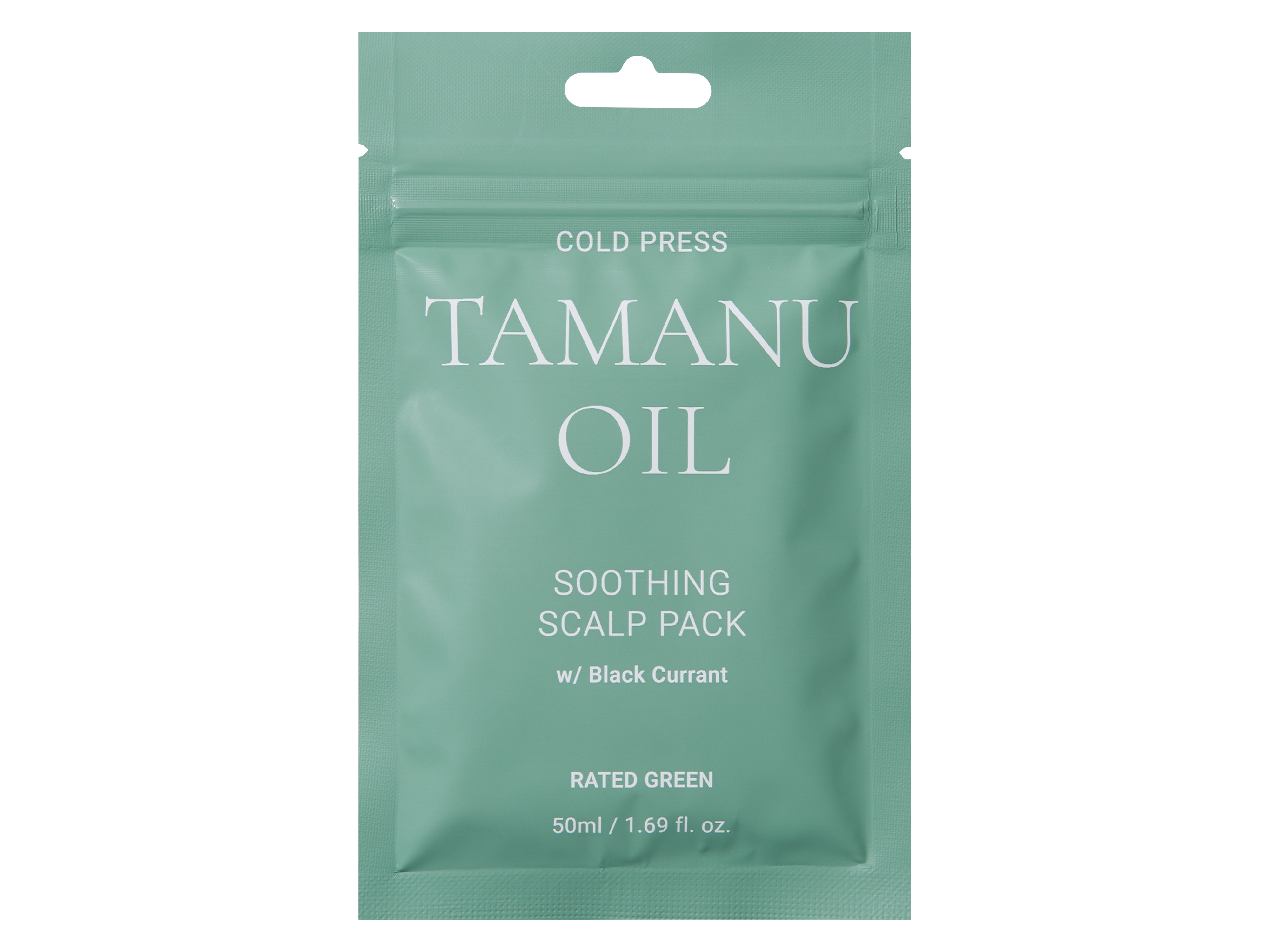 Rated Green Cold Press Tamanu Oil Soothing Scalp Pack, 50 ml