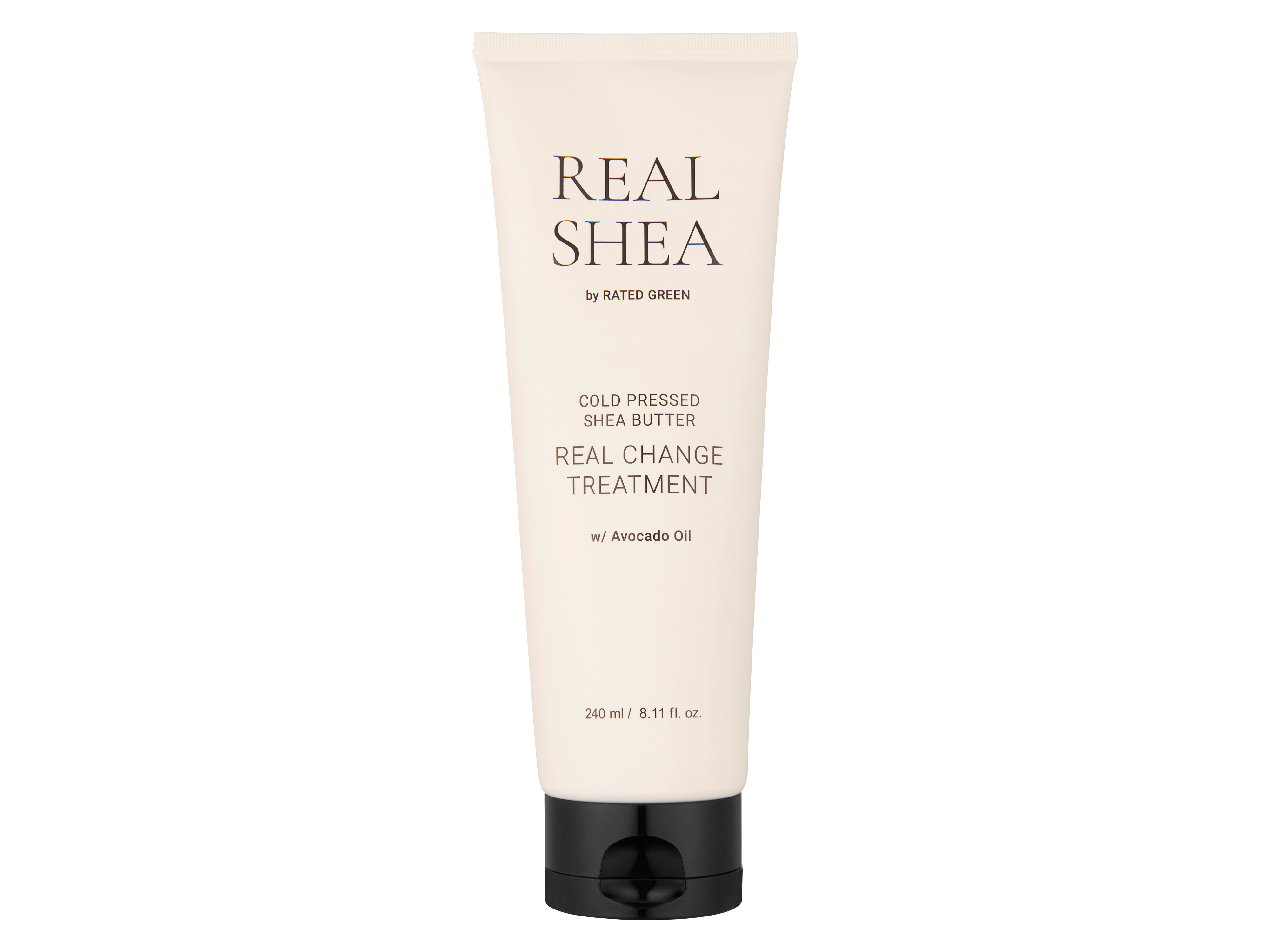 Rated Green Cold Pressed Shea Butter Real Change Treatment, 240 ml