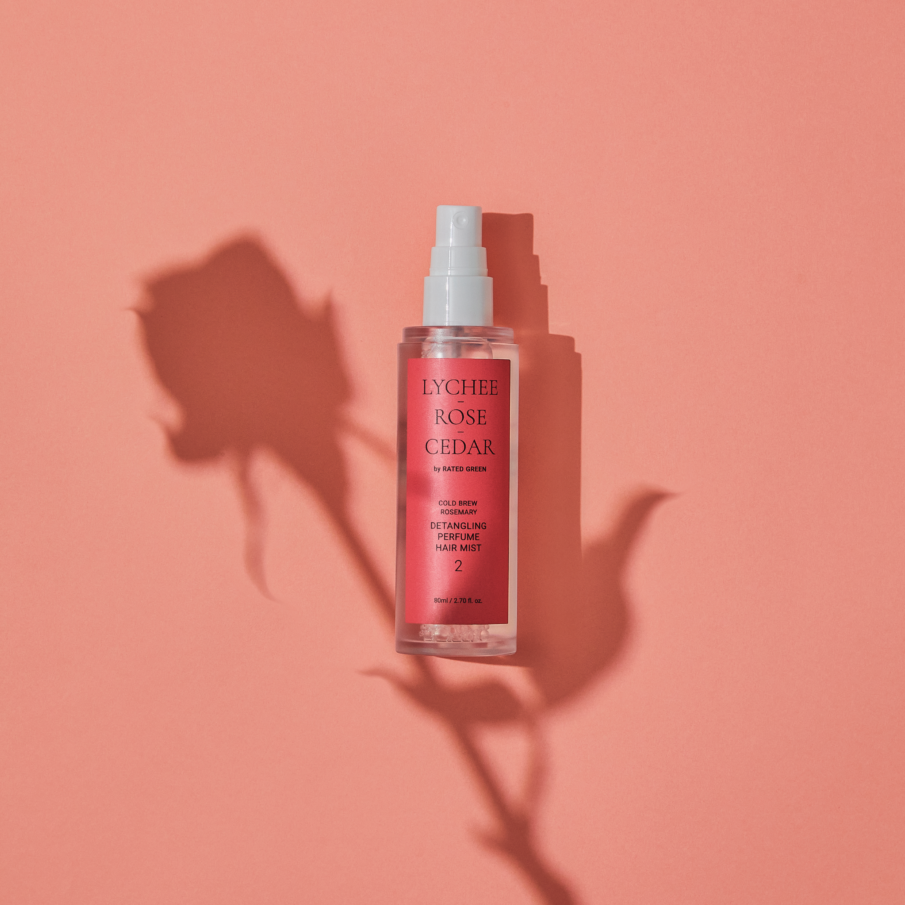 Rated Green Detangling Perfume Hair Mist 2, 80 ml