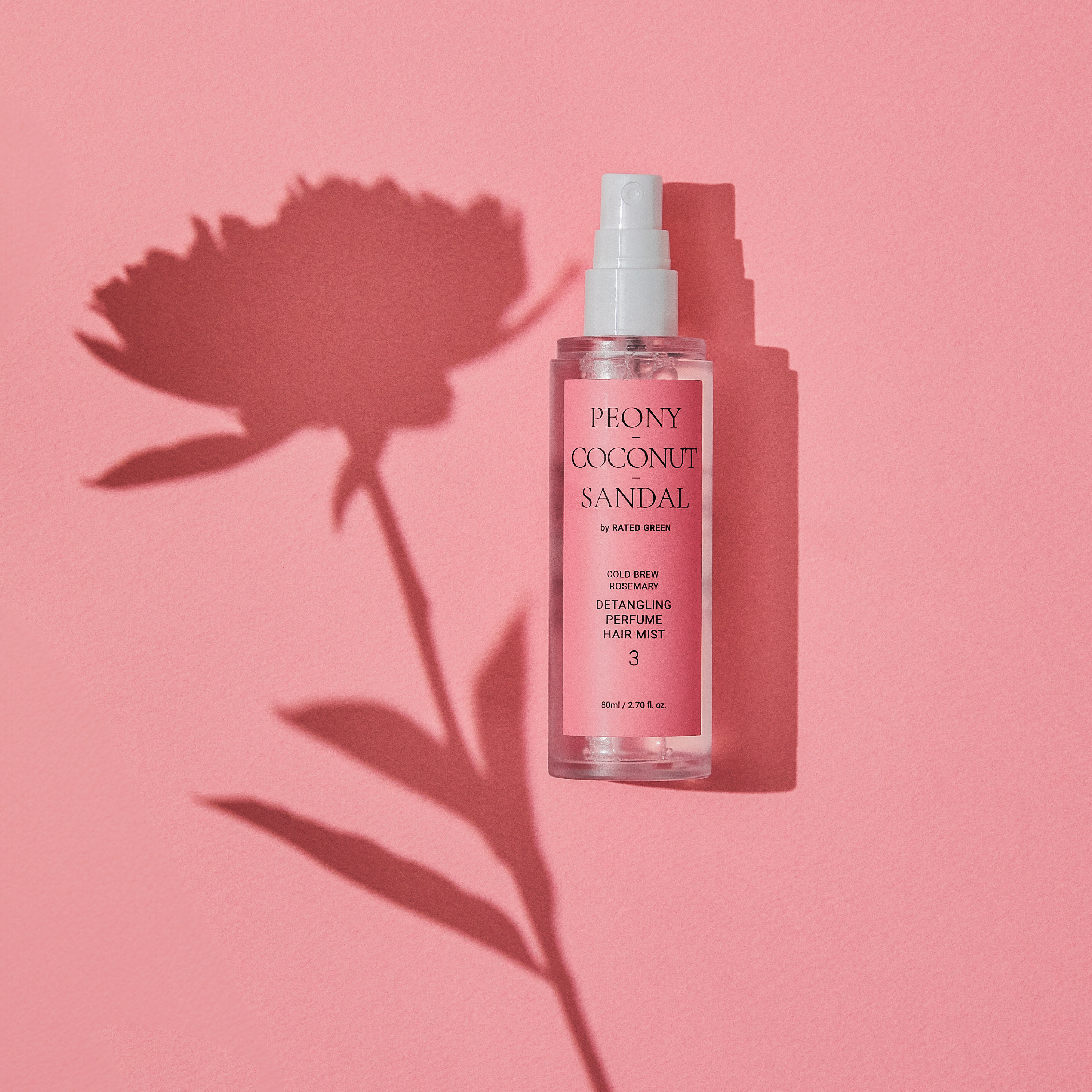 Rated Green Detangling Perfume Hair Mist 3, 80 ml