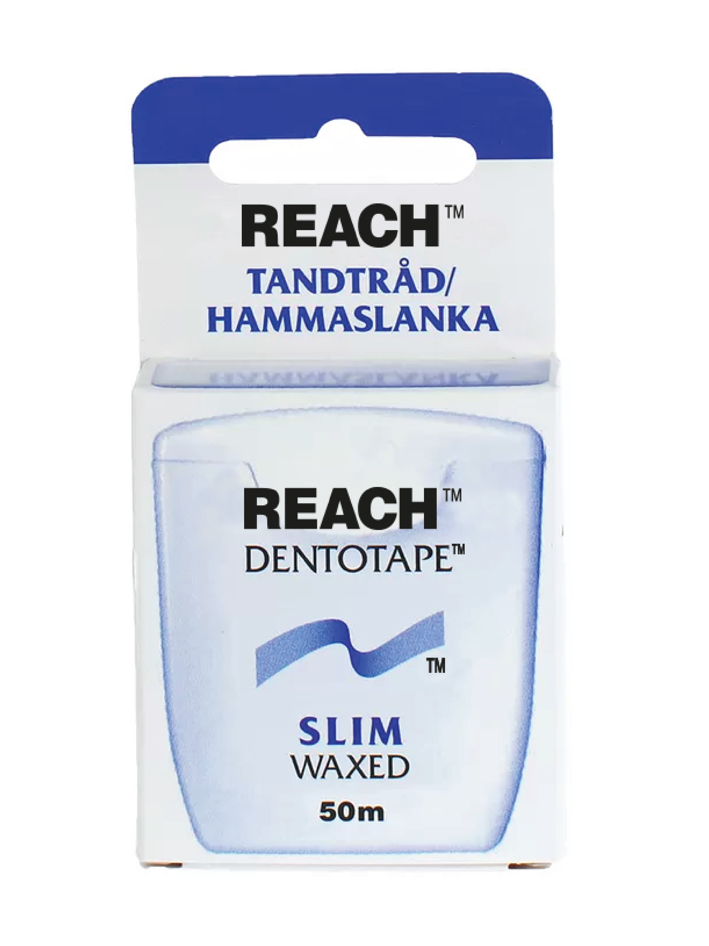 Reach Dentotape Tanntråd Slim, 50 m, 1 stk.