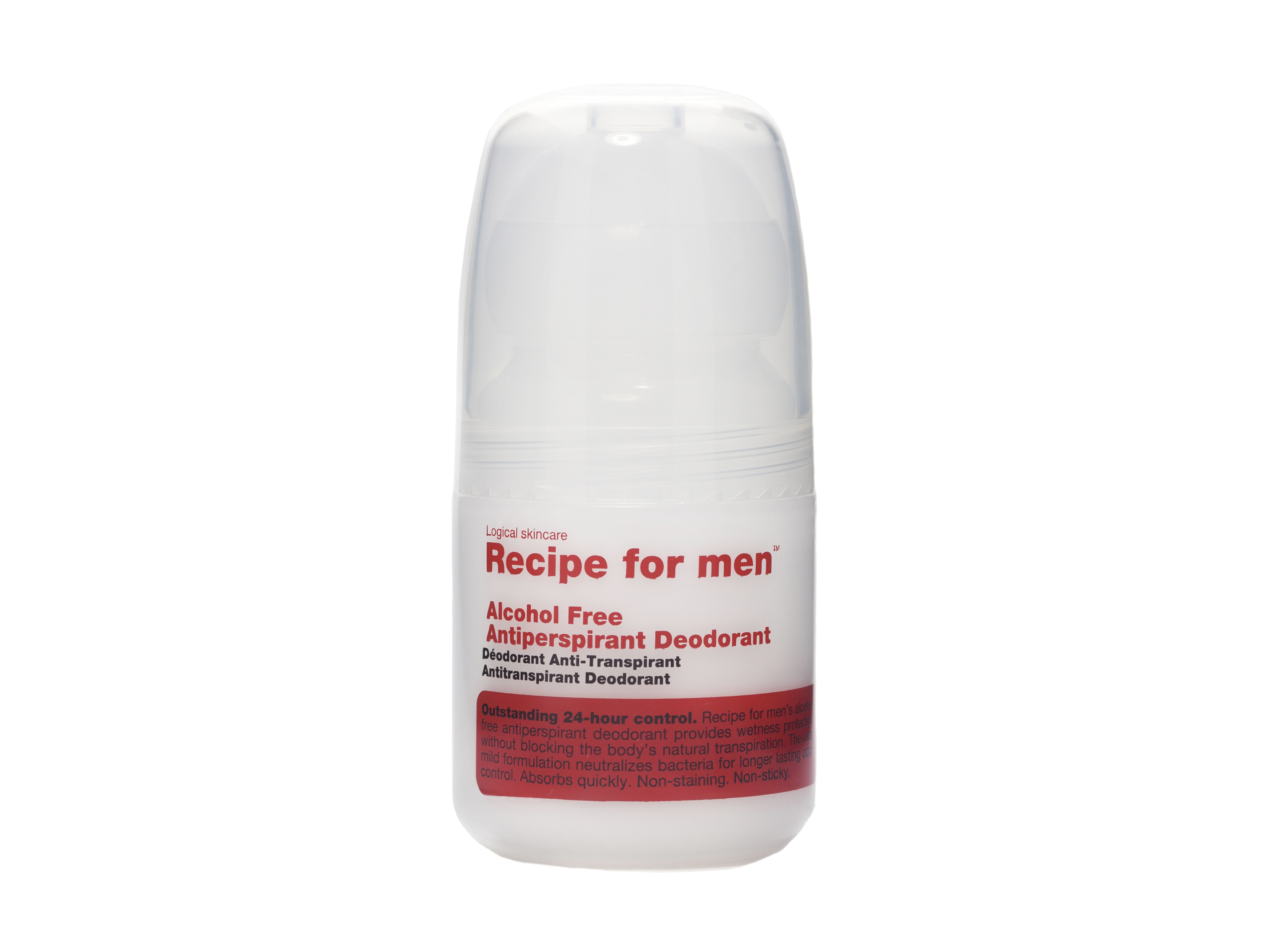 Recipe for Men Alcohol Free Antiperspirant, 60 ml