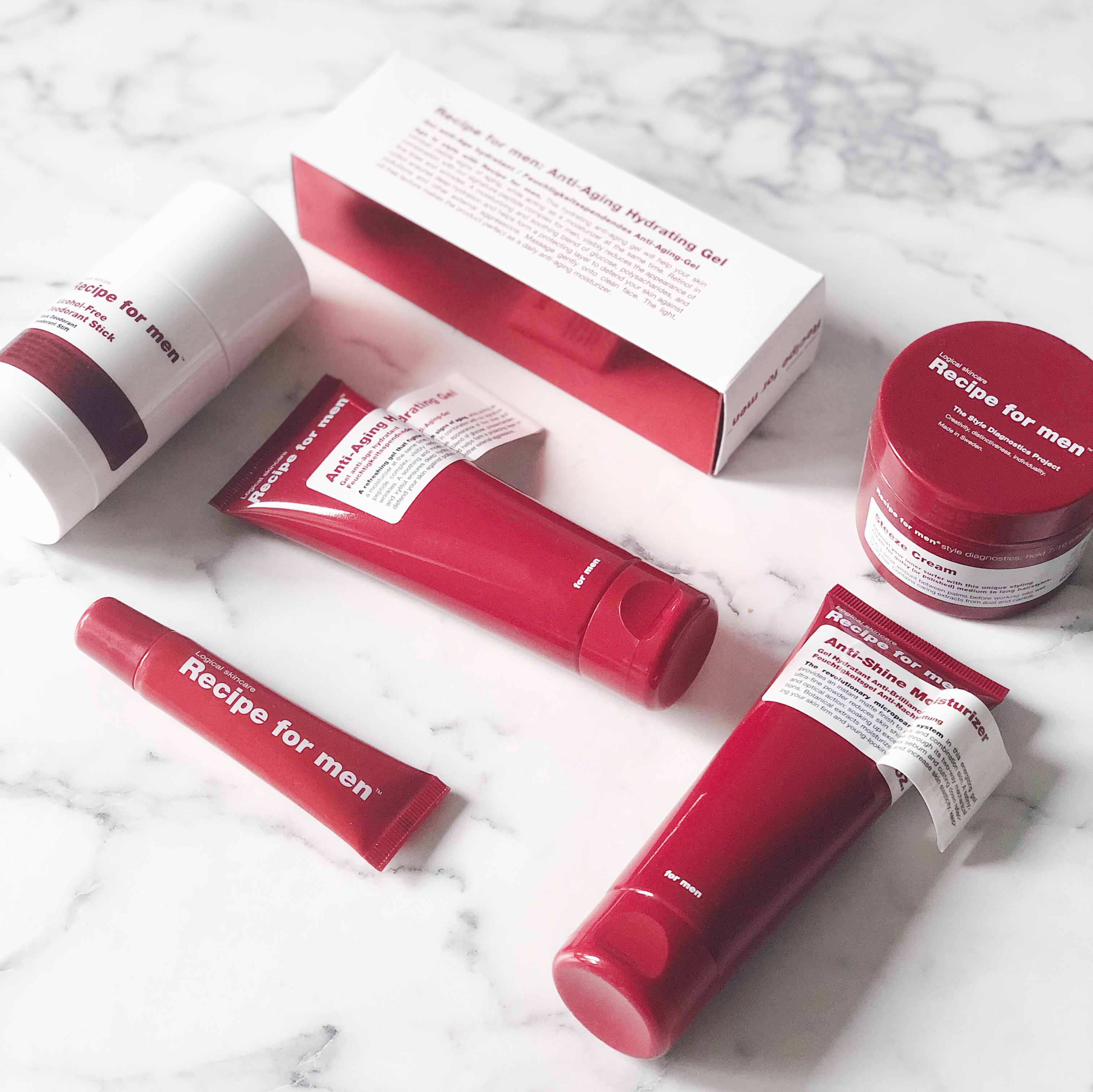 Recipe for Men Anti-Shine Moisturizer, 75 ml