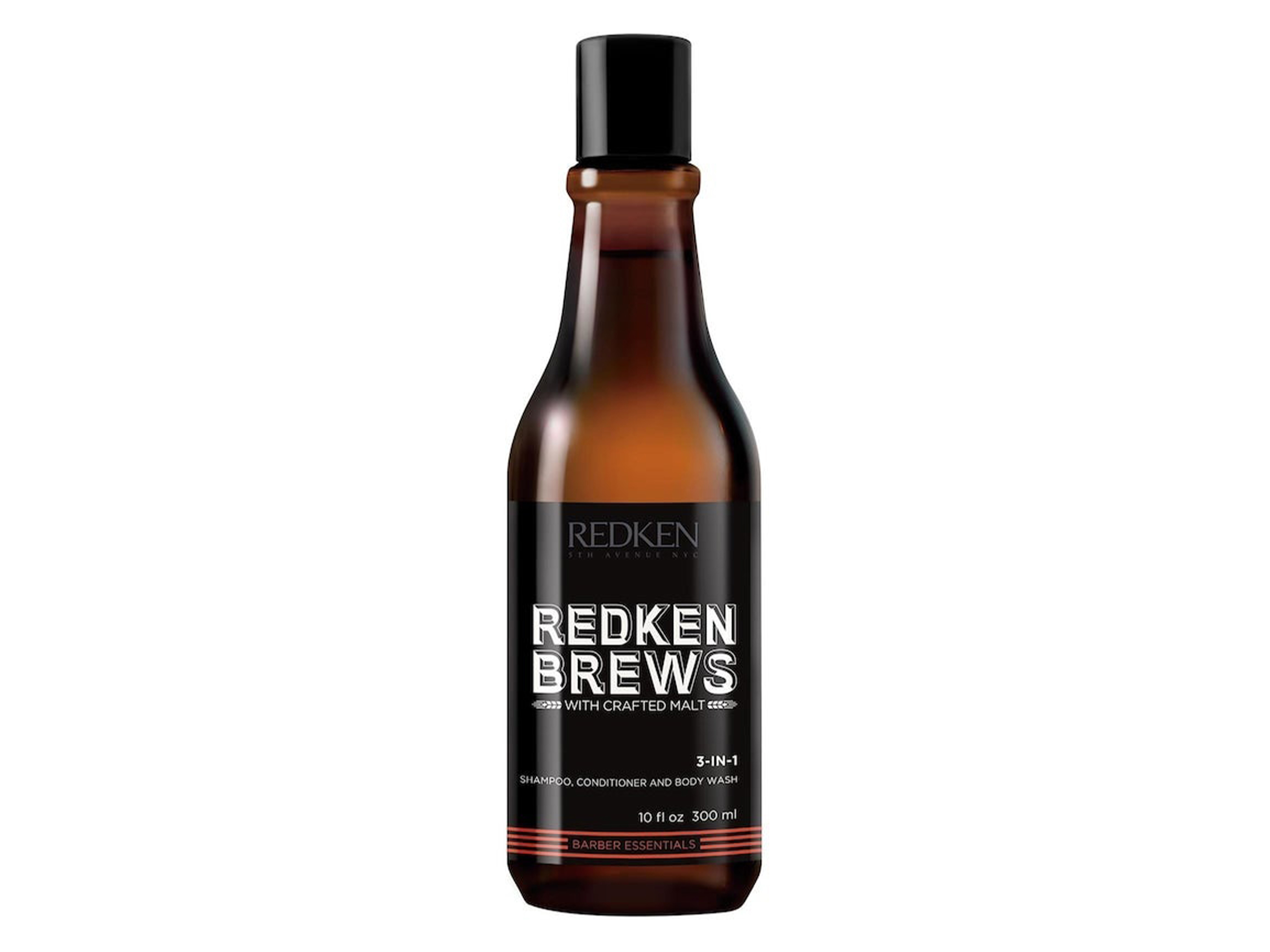 Redken Brews 3-in-1 Shampoo, Conditioner & Body Wash, 300 ml