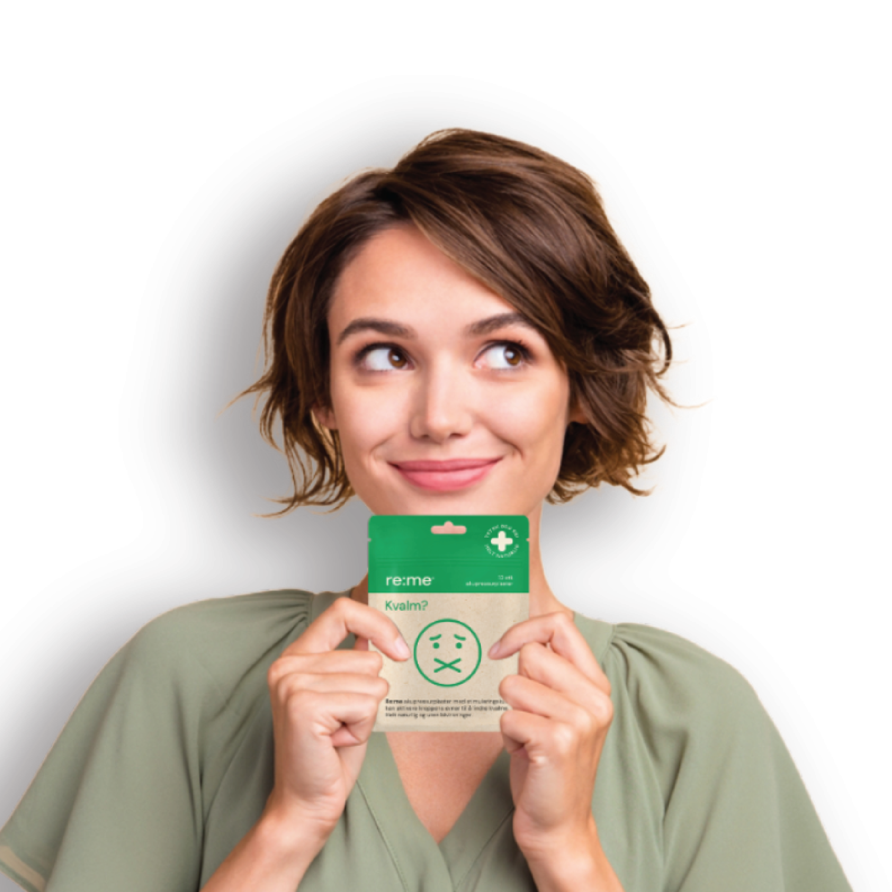Re:me Kvalm Akupressurplaster, 10 stk.