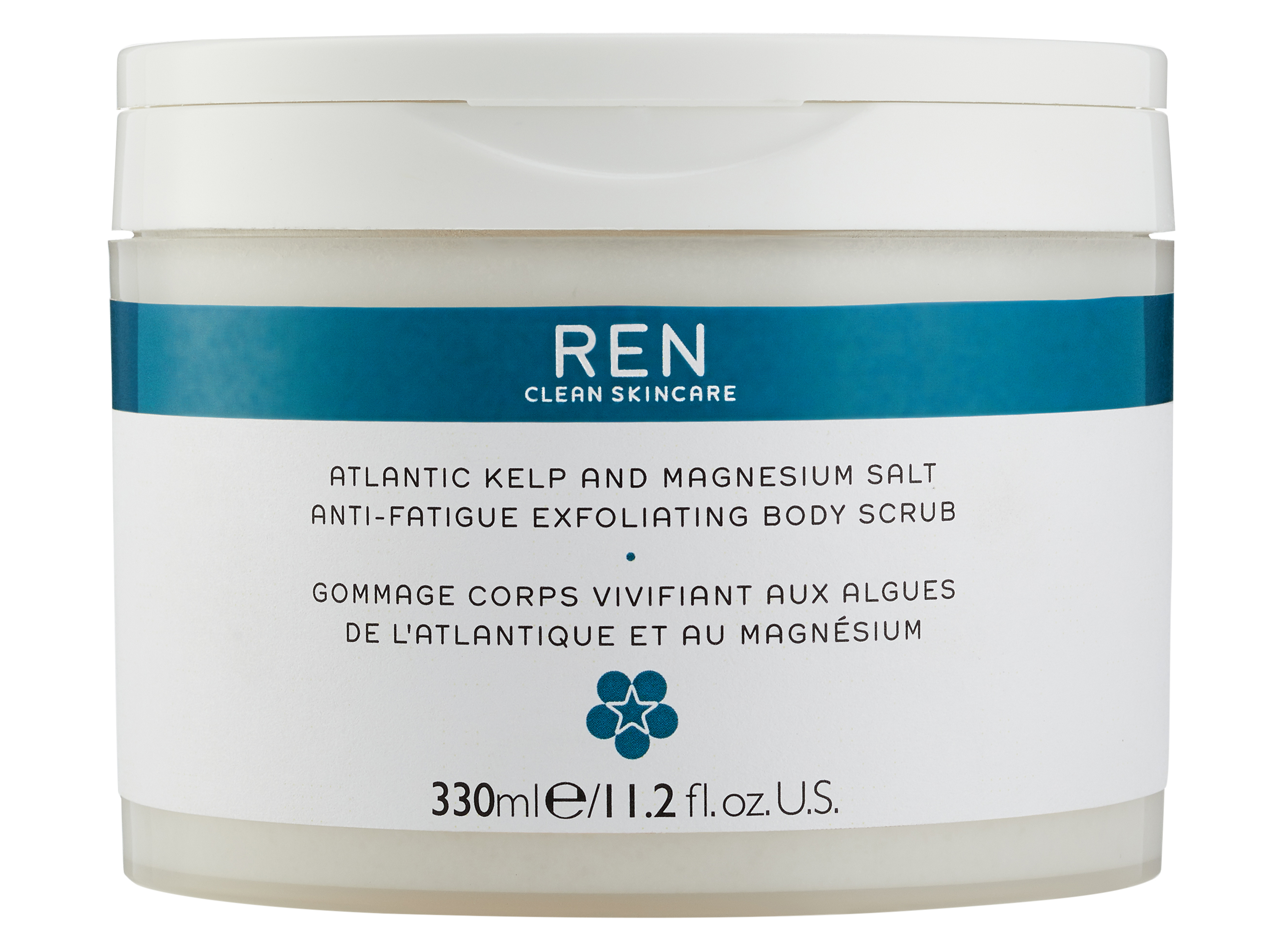 REN Atlantic Kelp and Magnesium Anti-Fatigue Exfoliating Body Scrub, 330 ml