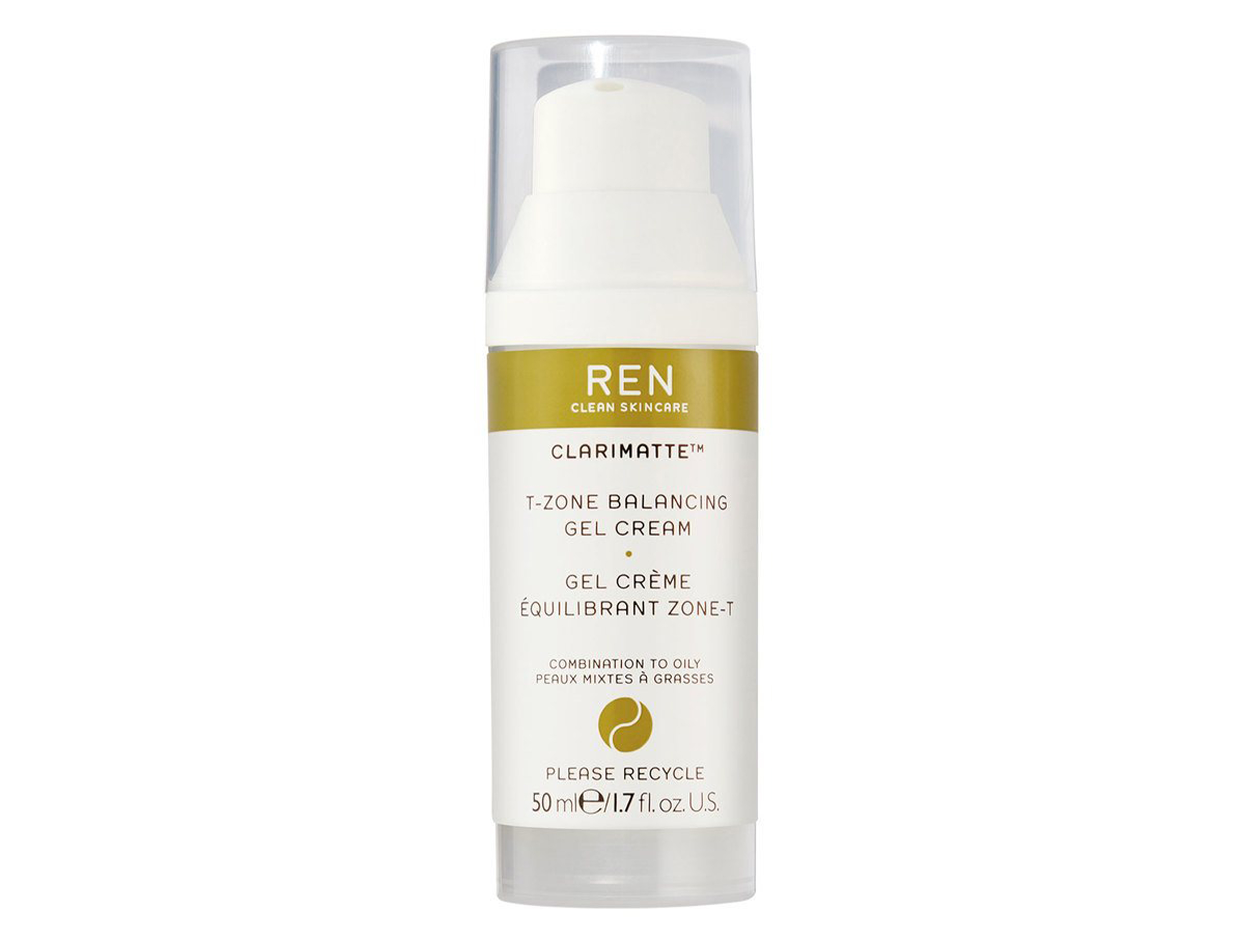 REN Clarimatte T-Zone Balancing Gel Cream, 50 ml