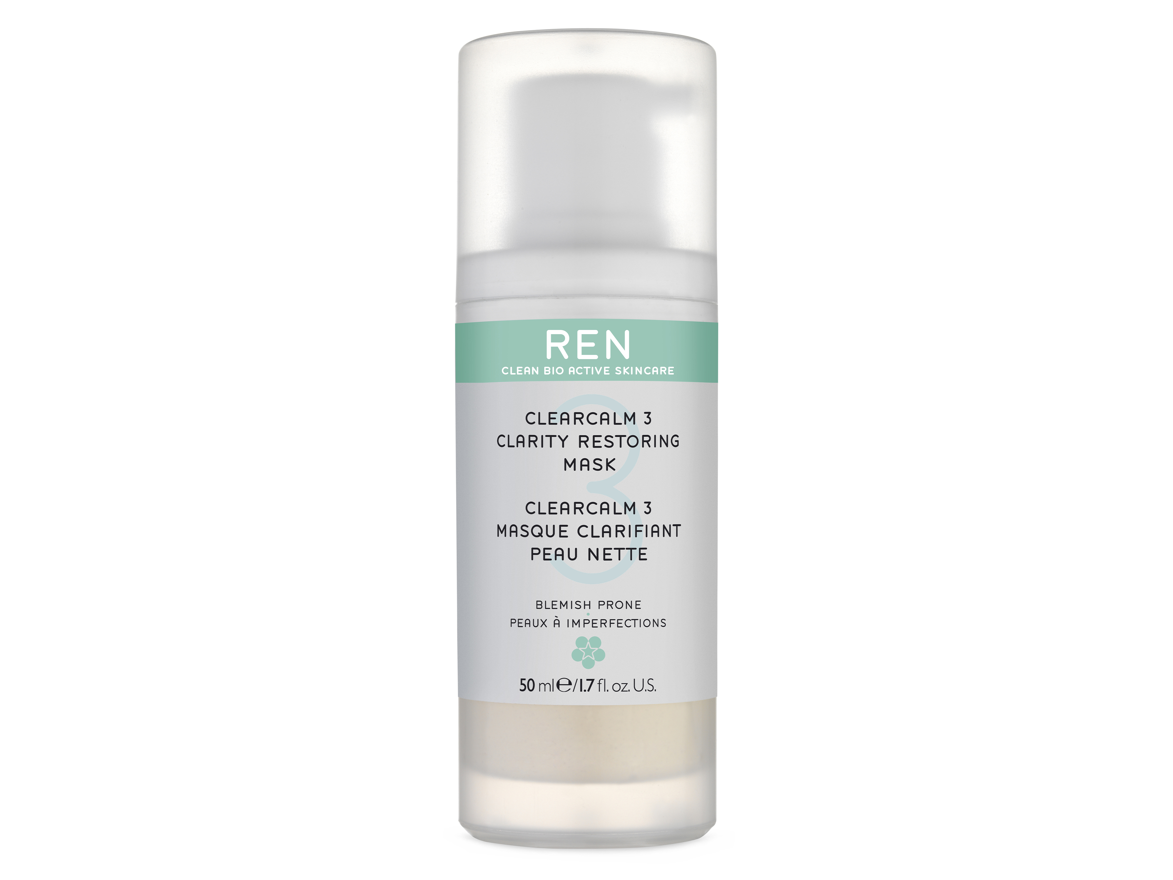 REN ClearCalm 3 Clarity Restoring Mask, 50 ml