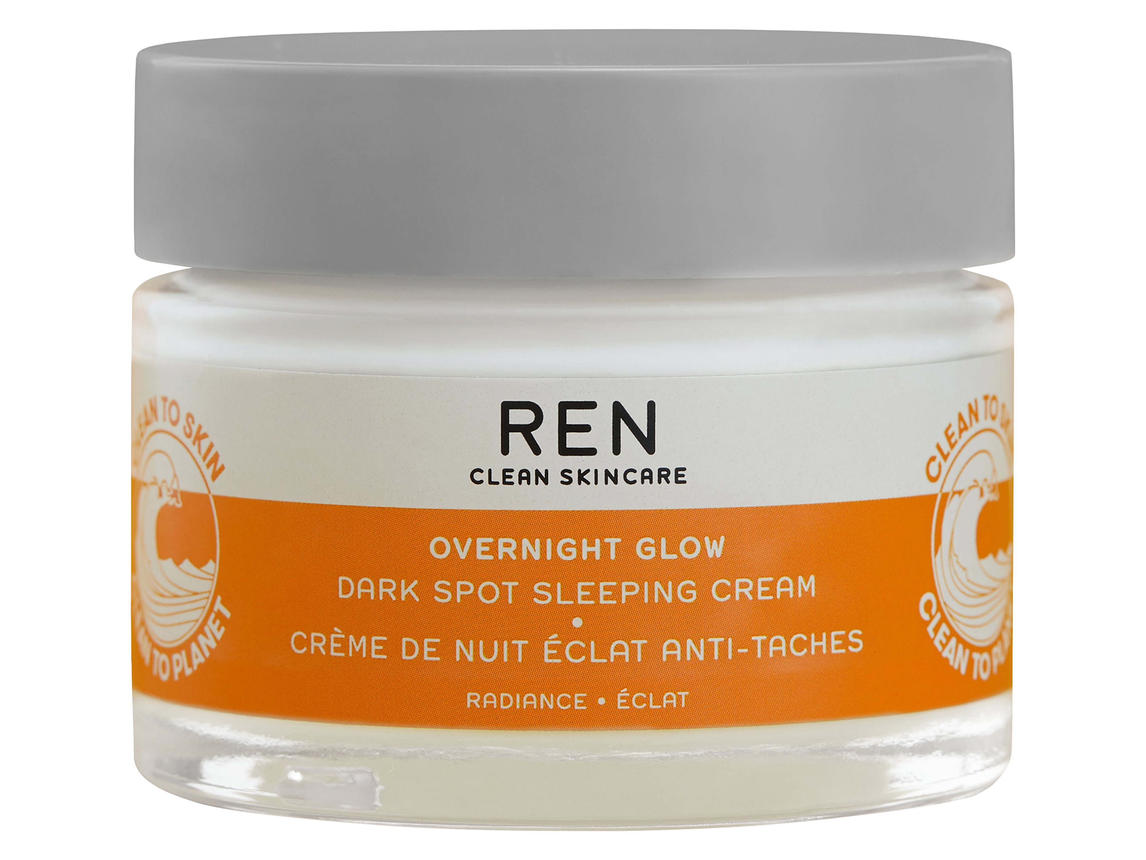 REN Overnight Glow Dark Spot Sleeping Cream, 50 ml