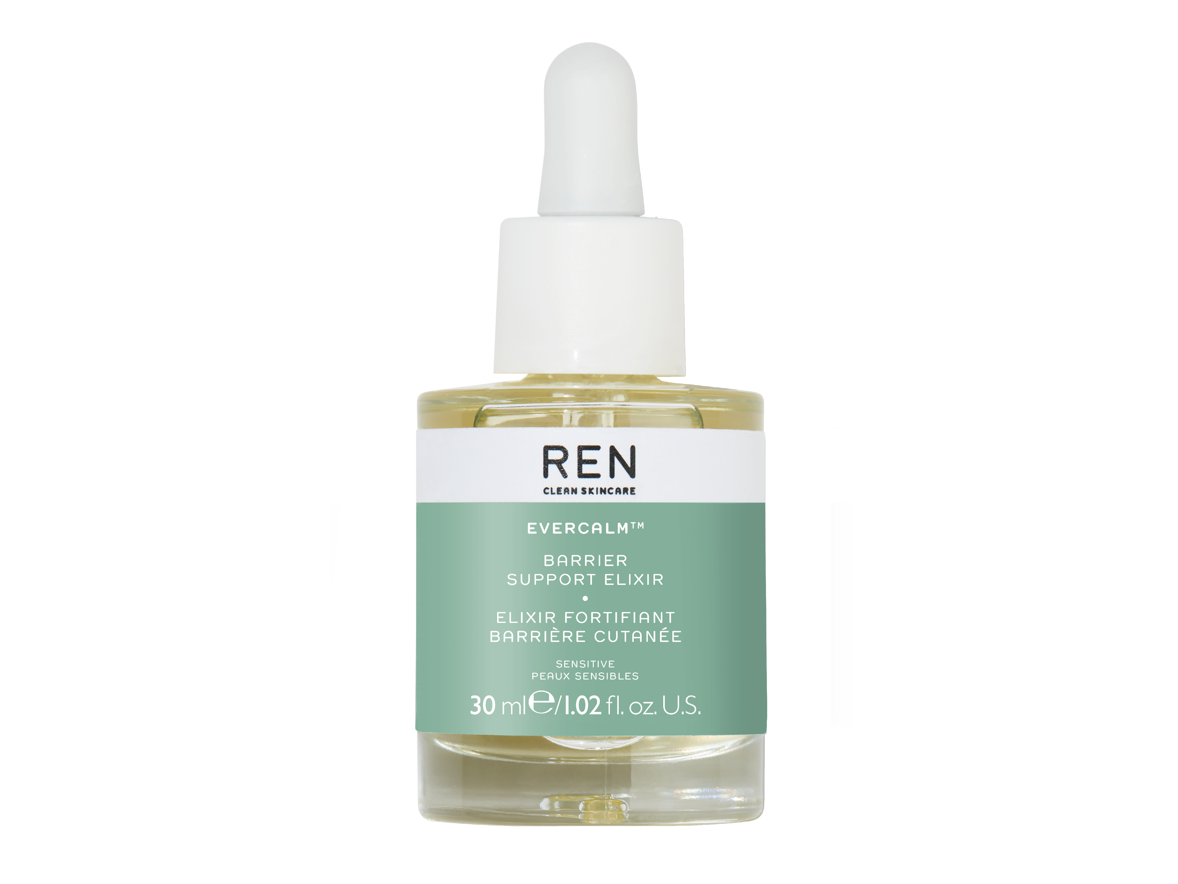 REN Evercalm Barrier Support Elixir, 30 ml