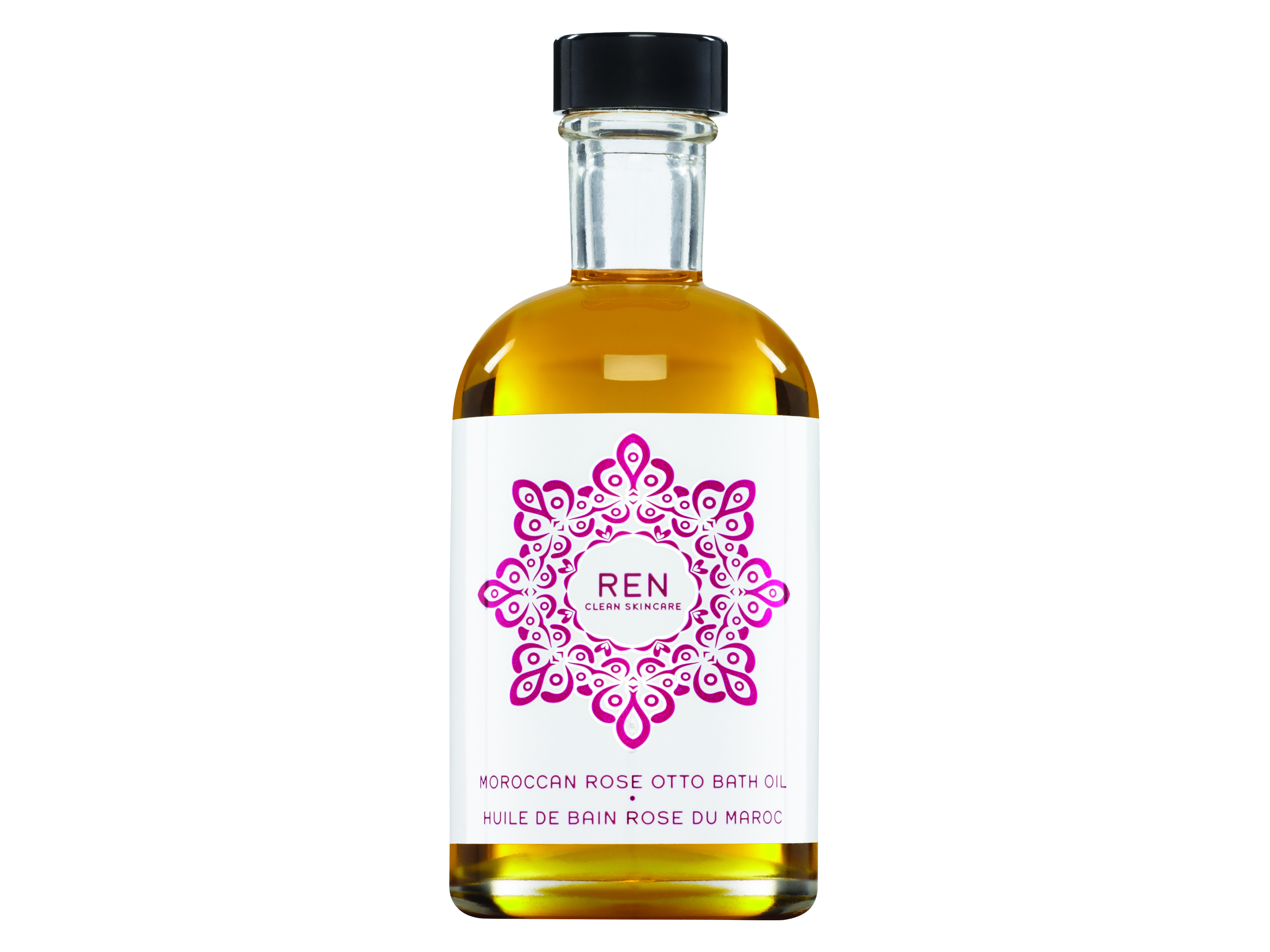 REN Moroccan Rose Otto Bath Oil, 110 ml
