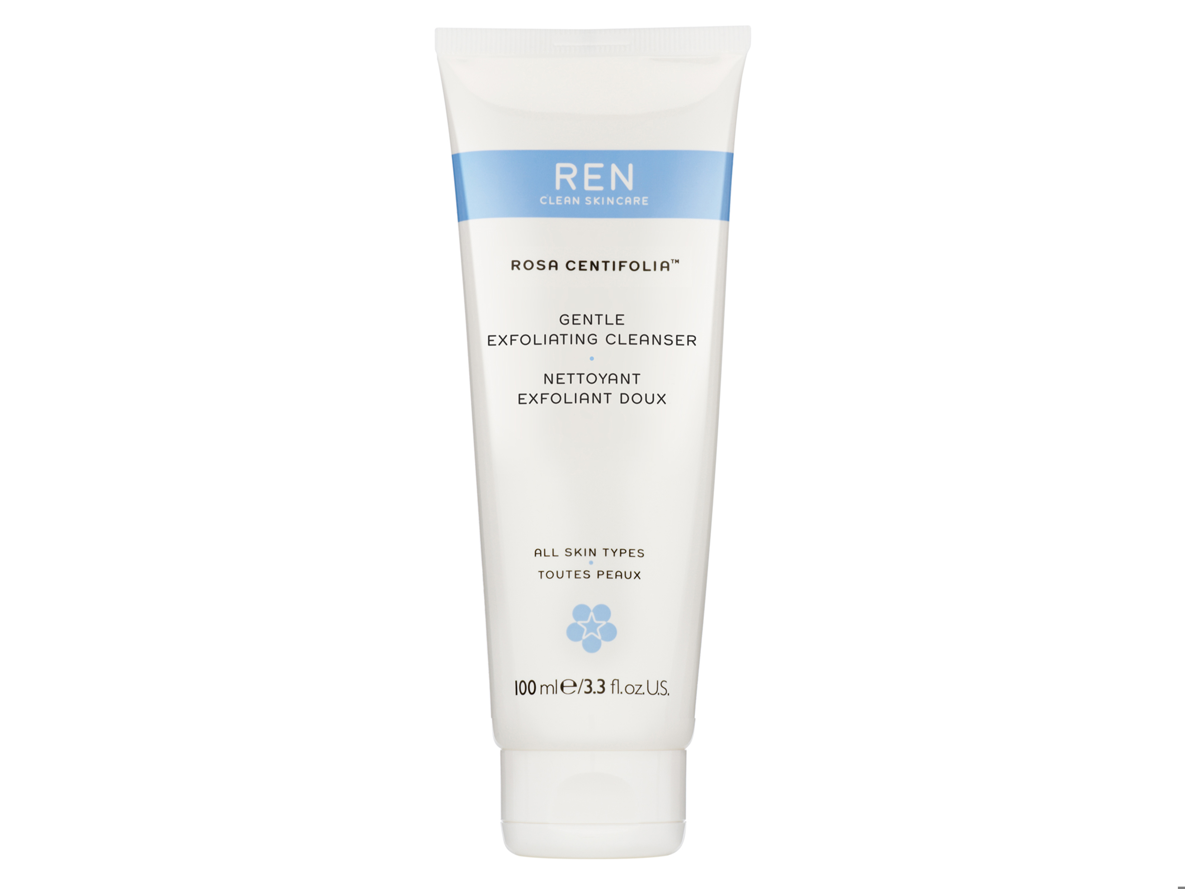 REN Rosa Centifolia Exfoliating Cleanser, 100 ml