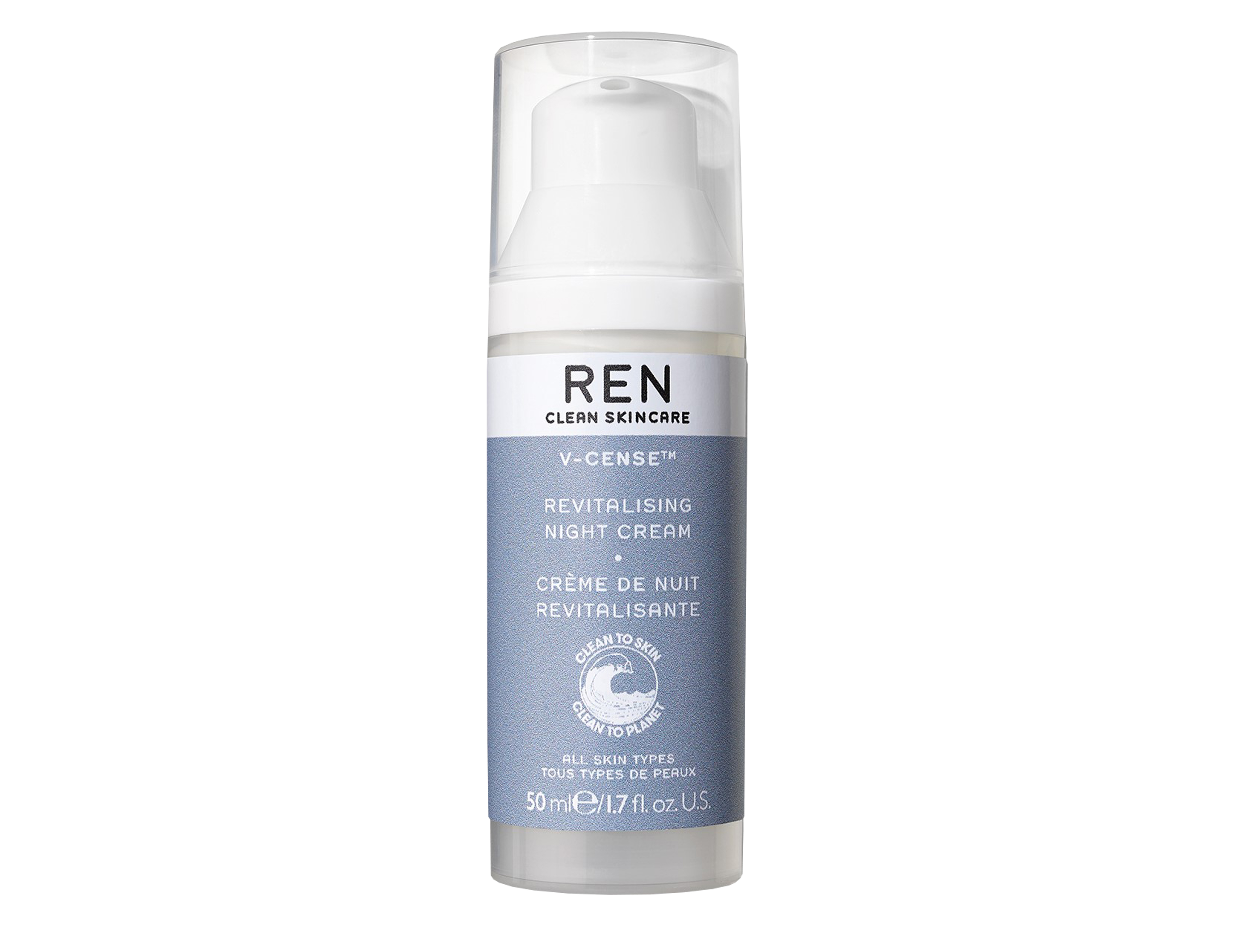 REN V-Cense Revitalising Night Cream, 50 ml