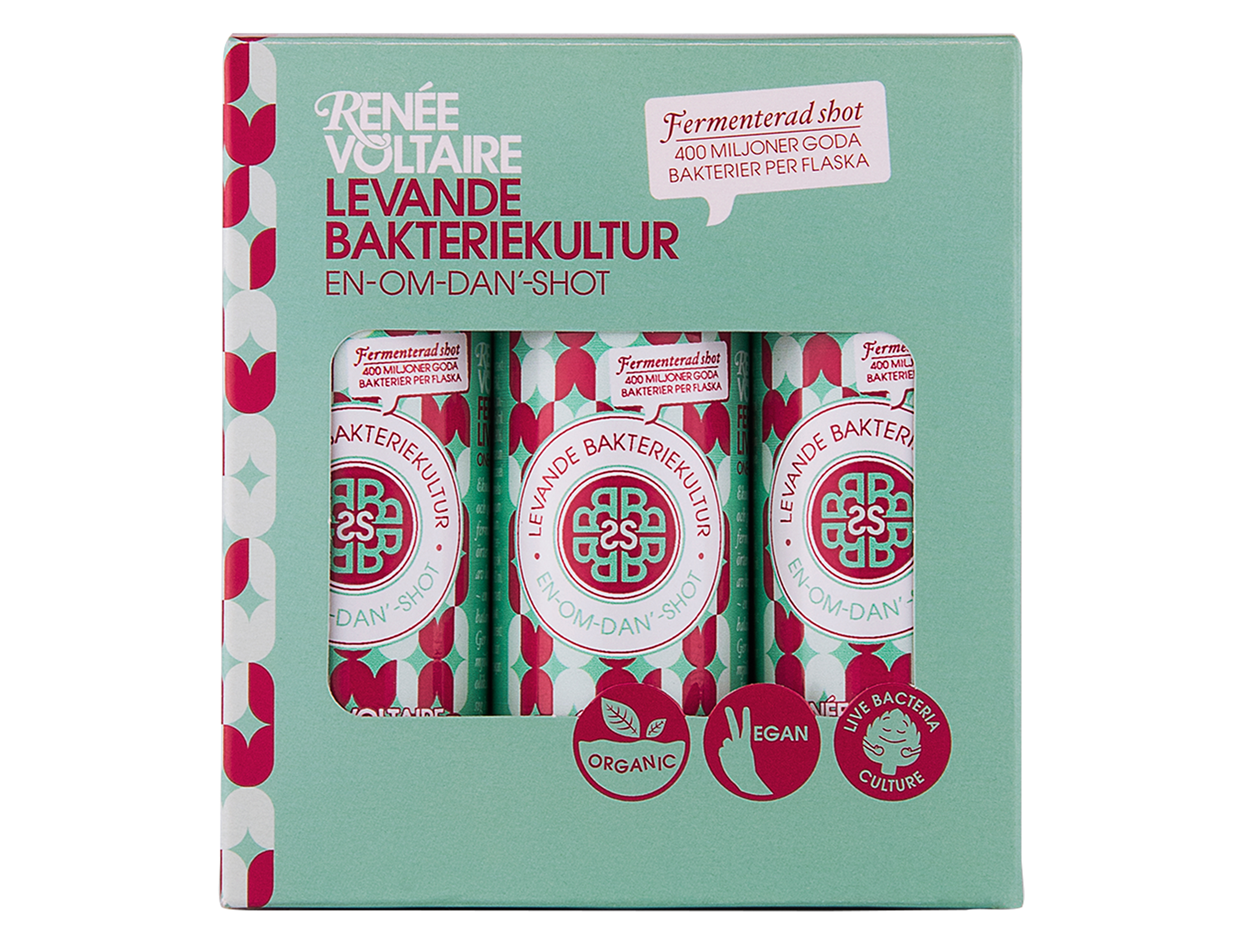 Renée Voltaire Levende bakteriekultur, 6 x 80 ml