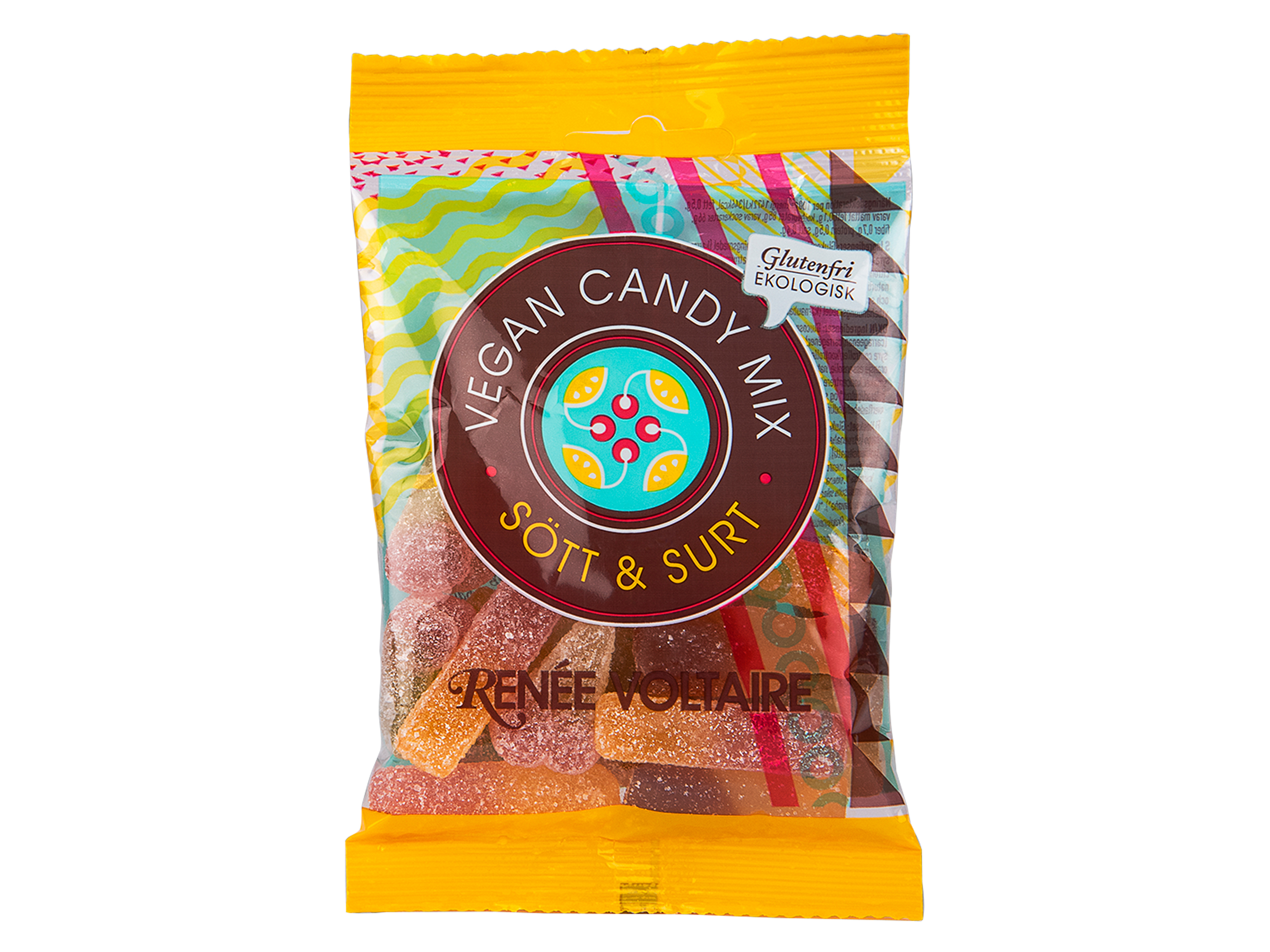 Renée Voltaire Vegan Candy Mix Søtt & Surt, 75 gram