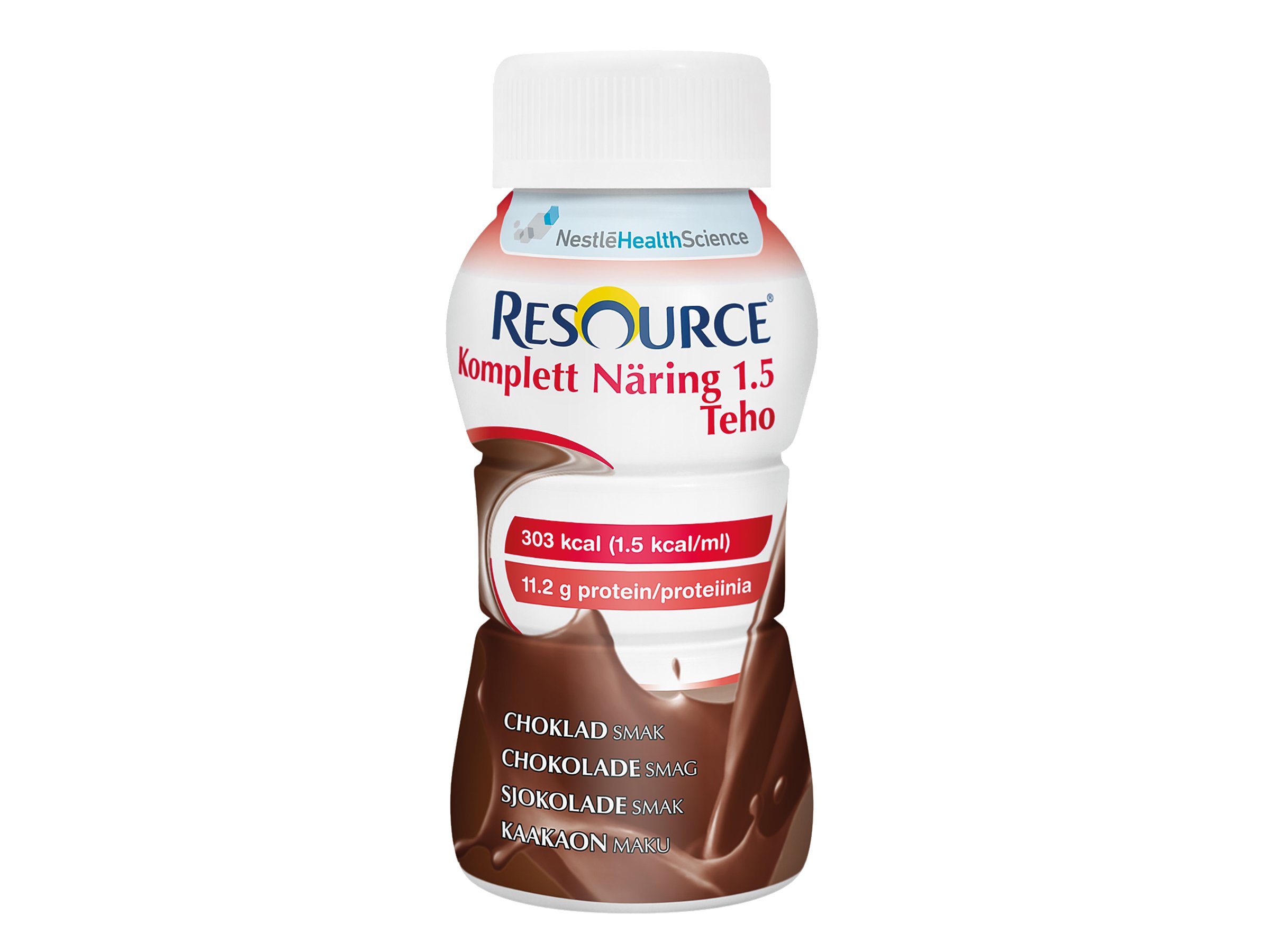 Resource Komplett næringsdrikk 1,5 sjokolade, 4x200 ml