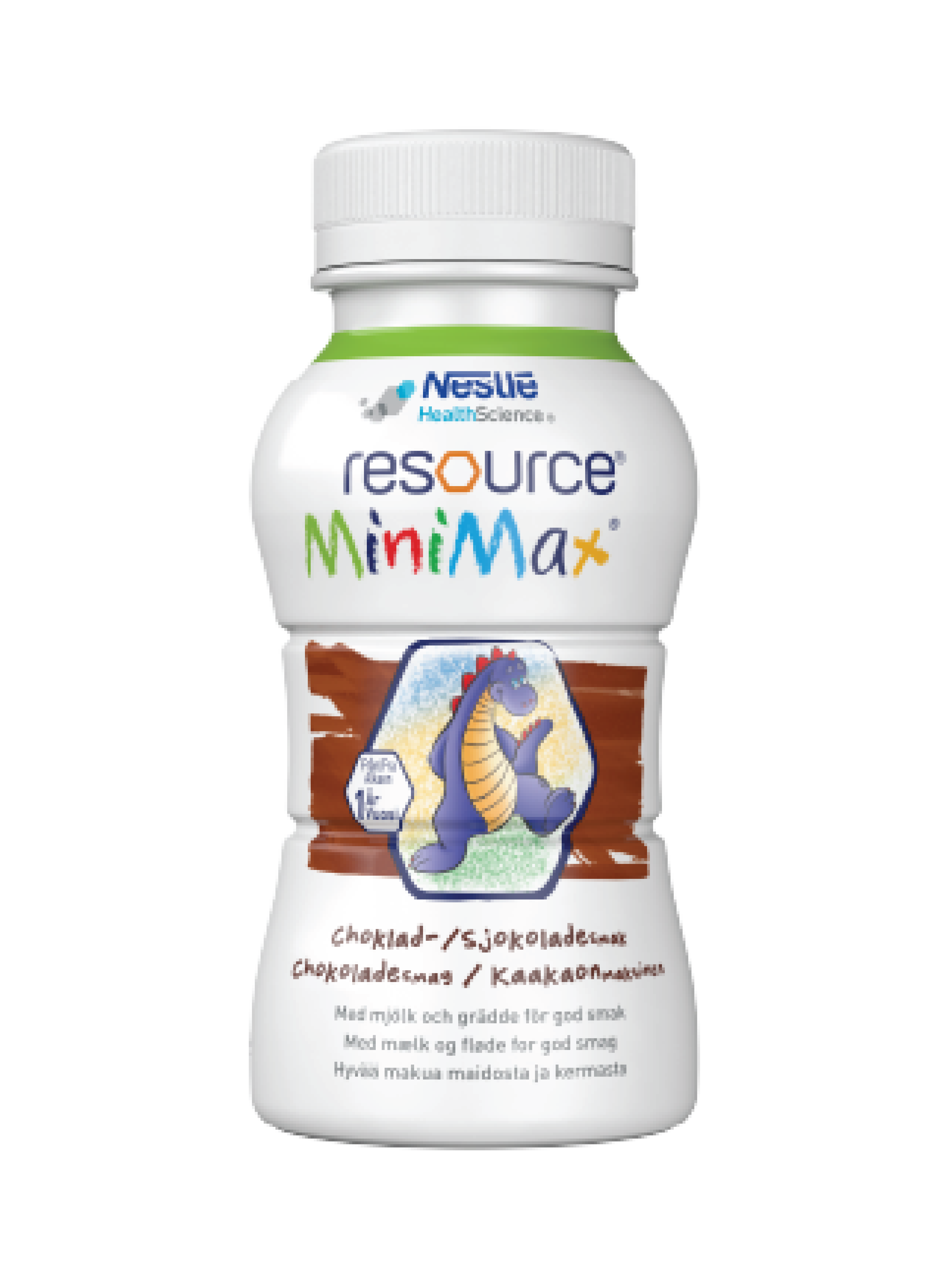 Resource MiniMax Næringsdrikk for barn, Sjokolade, 2 x 200 ml