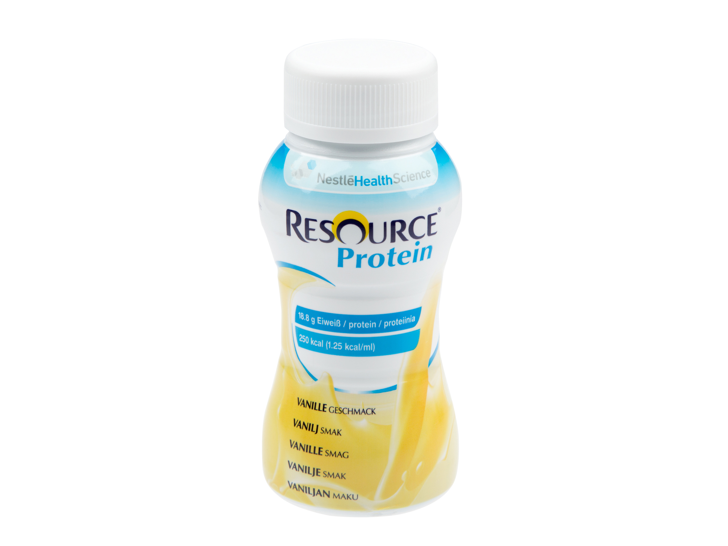 Resource Protein, fullverdig proteinrik næringdrikk, Vanilje, 4x200 ml