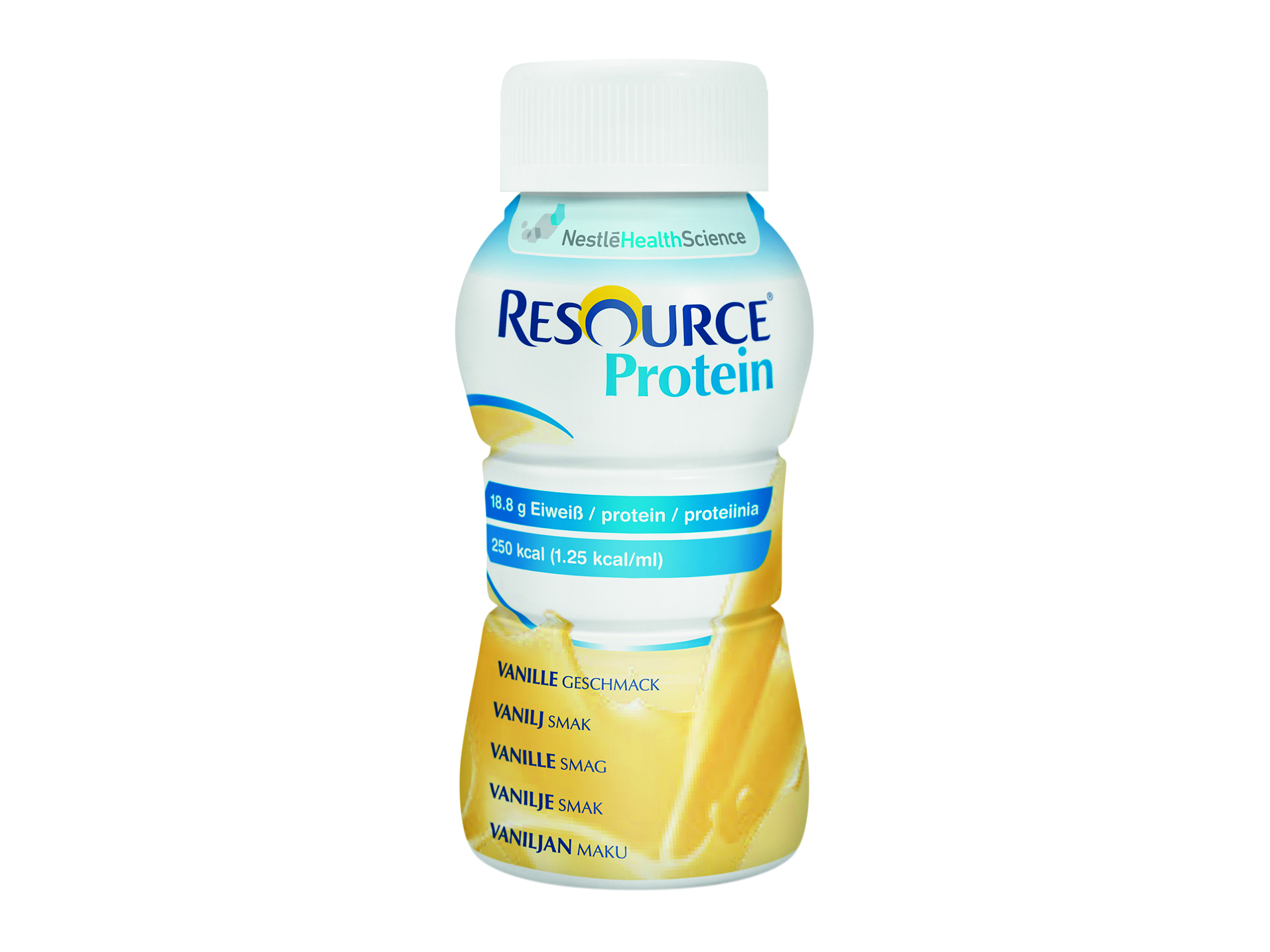 Resource Protein, fullverdig proteinrik næringdrikk, Vanilje, 4x200 ml