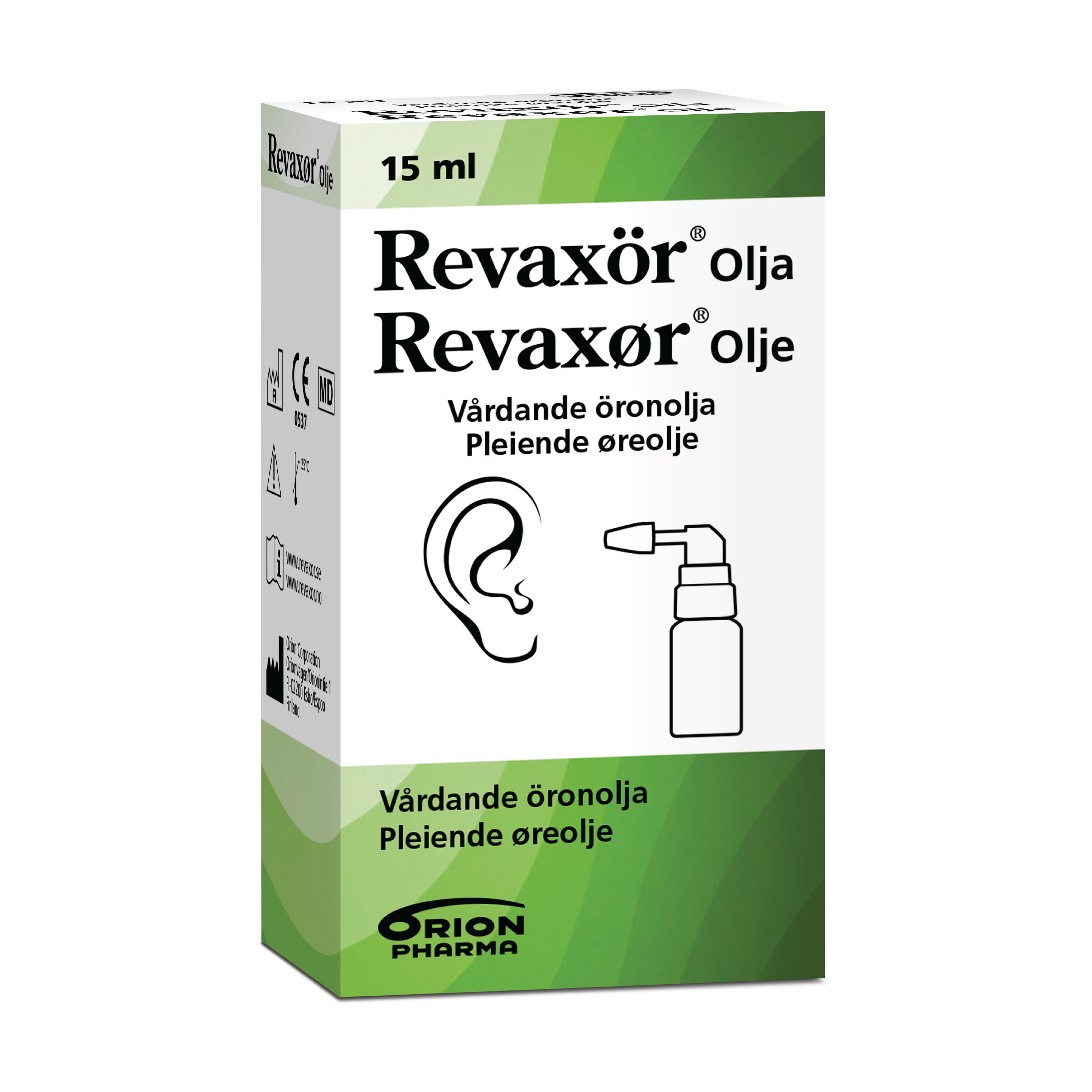 Revaxør Forebyggende øreolje, 15 ml, spray