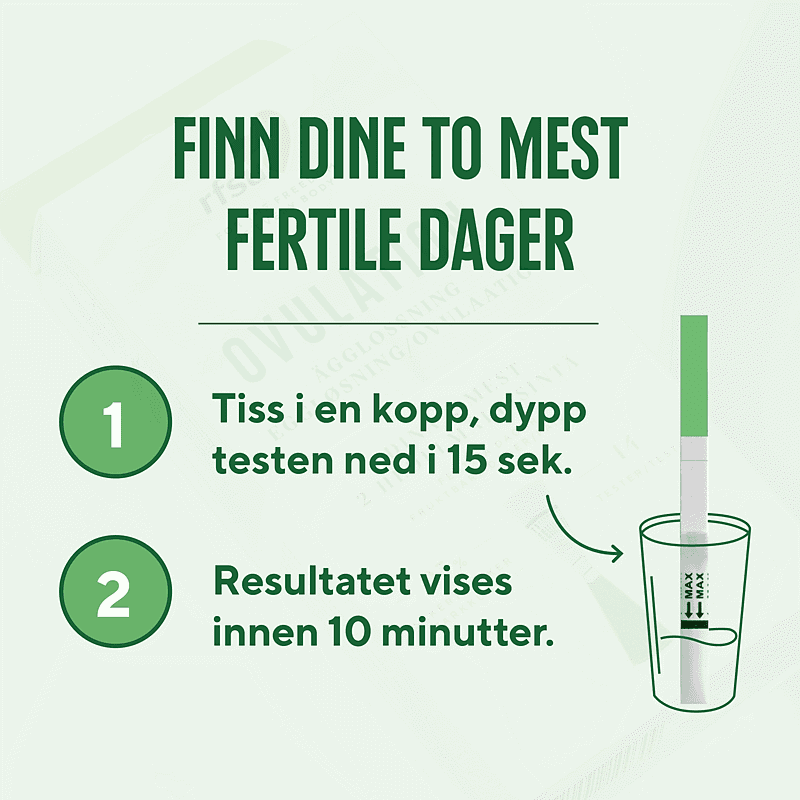 Rfsu Eggløsningstest, 14 stk.