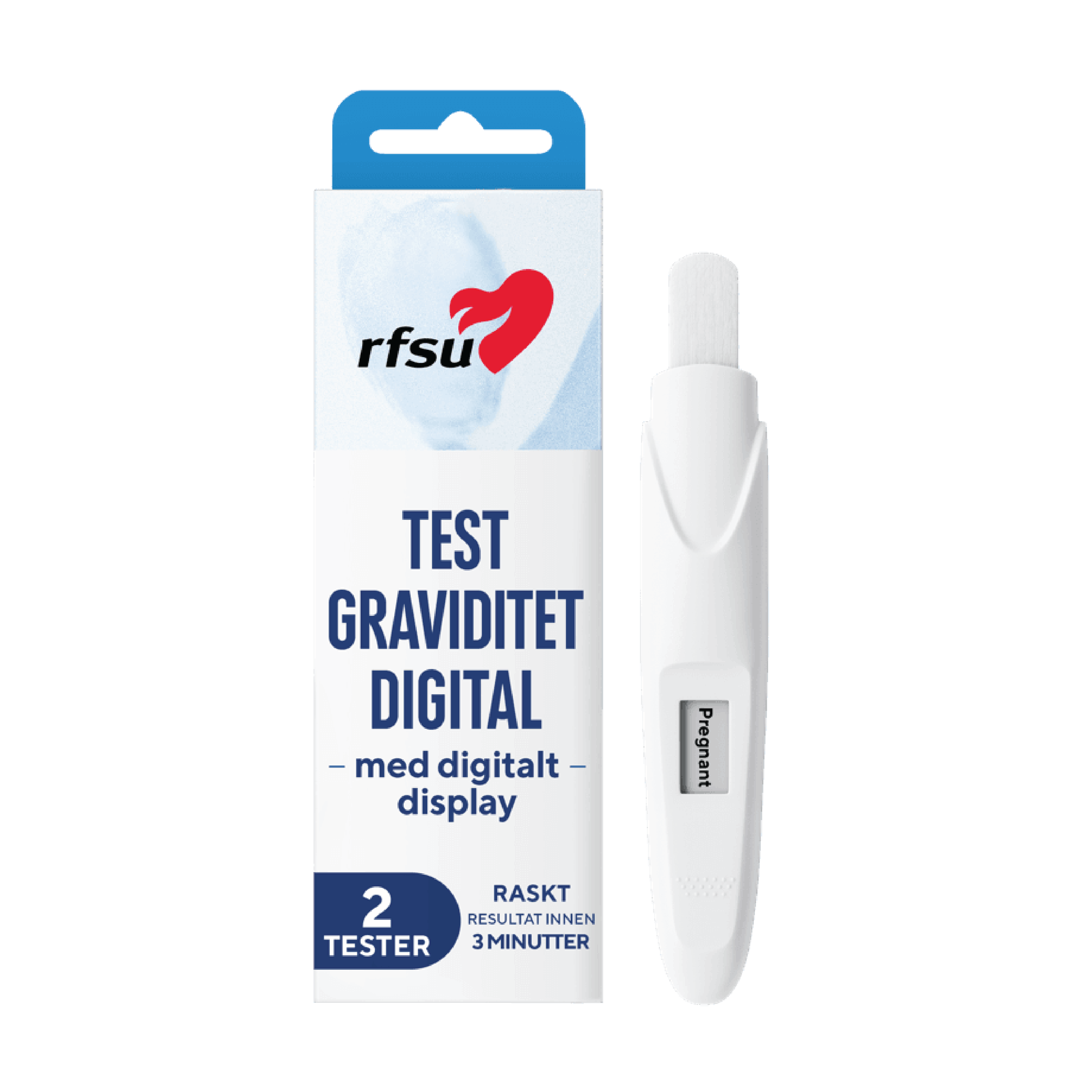 Rfsu Graviditetstest Digital, 2 stk.