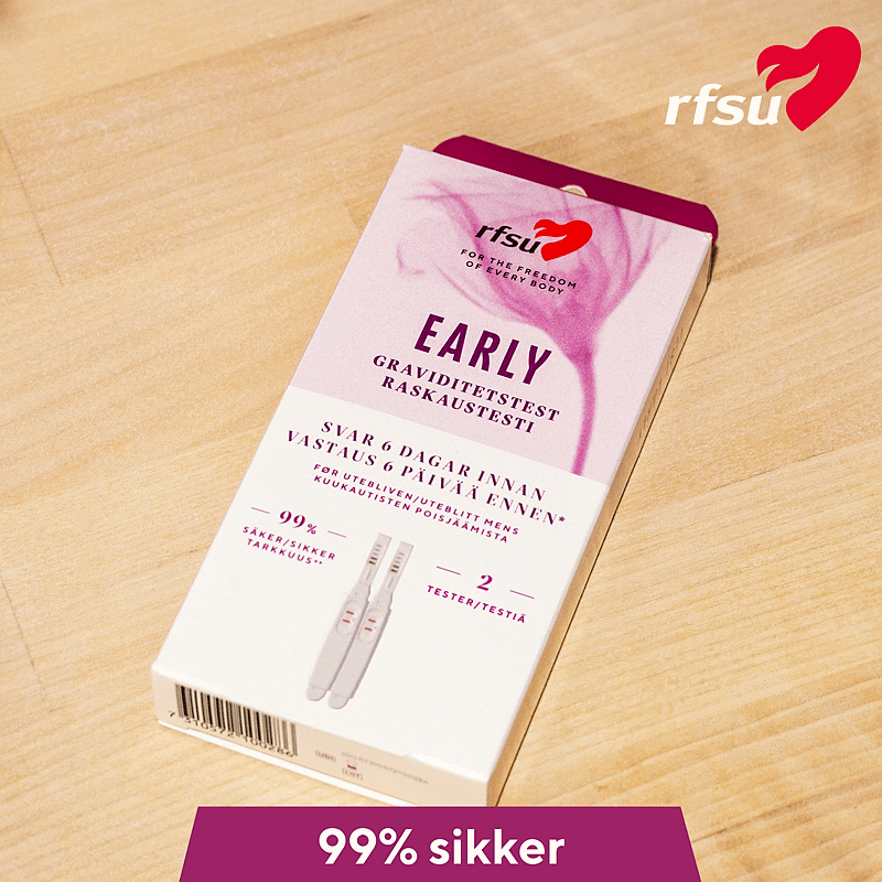 Rfsu Graviditetstest Early, 2 stk.