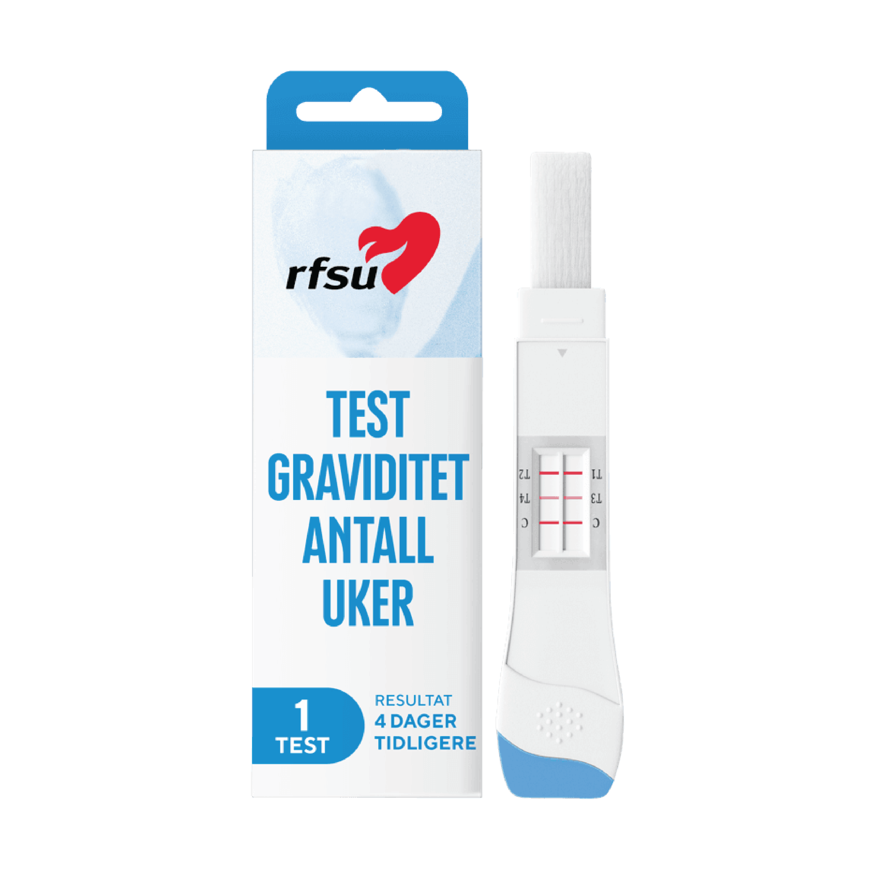 Rfsu Graviditetstest Weeks, 1 stk.