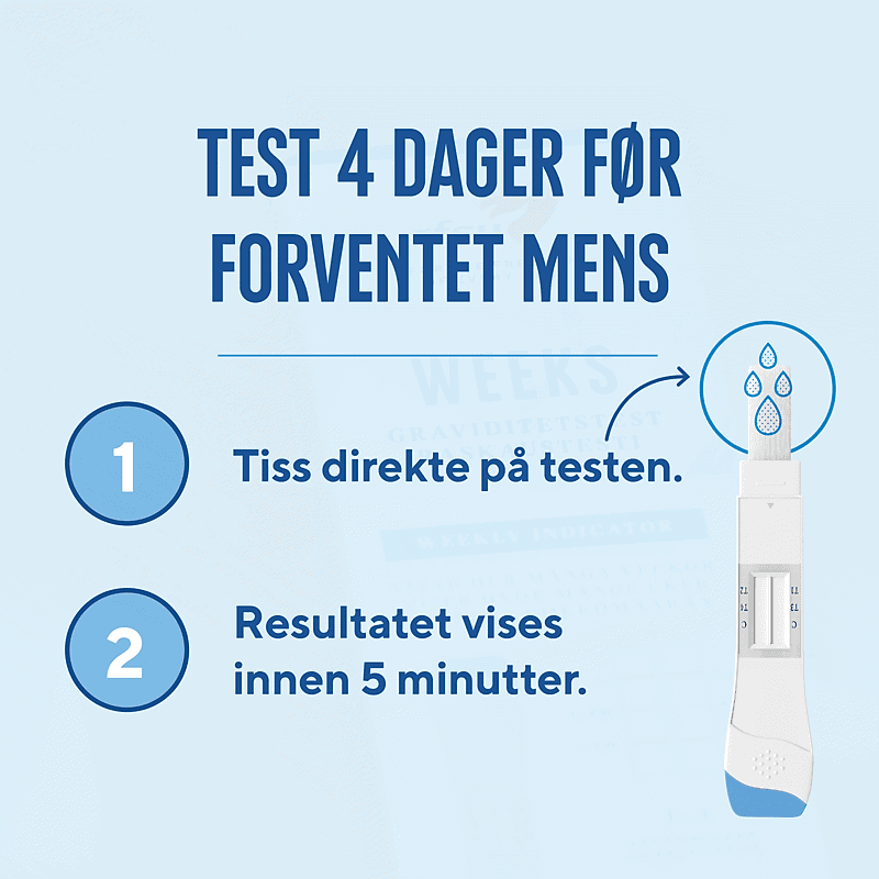 Rfsu Graviditetstest Weeks, 1 stk.
