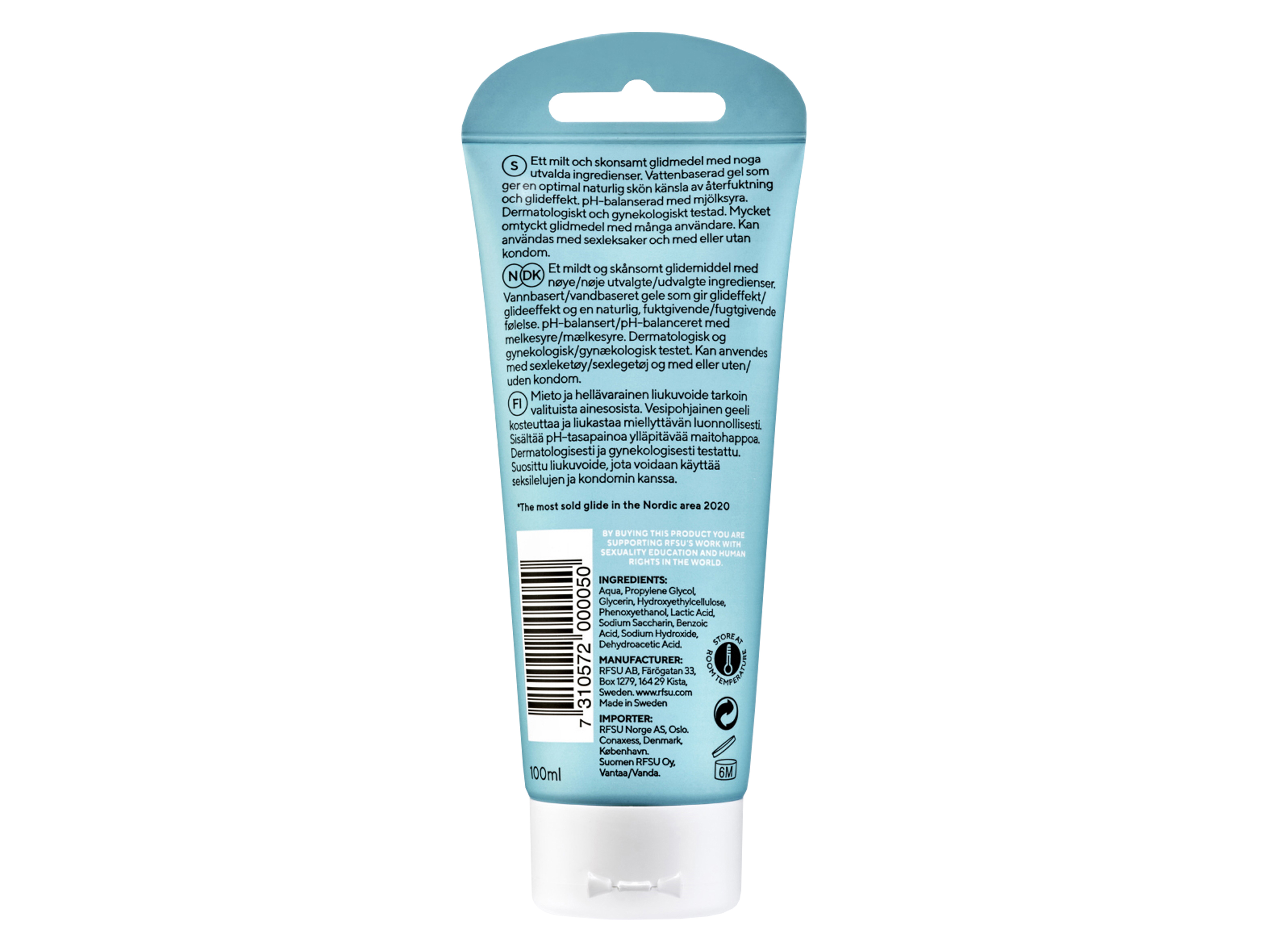 Rfsu Klick Natural Glide, 100 ml