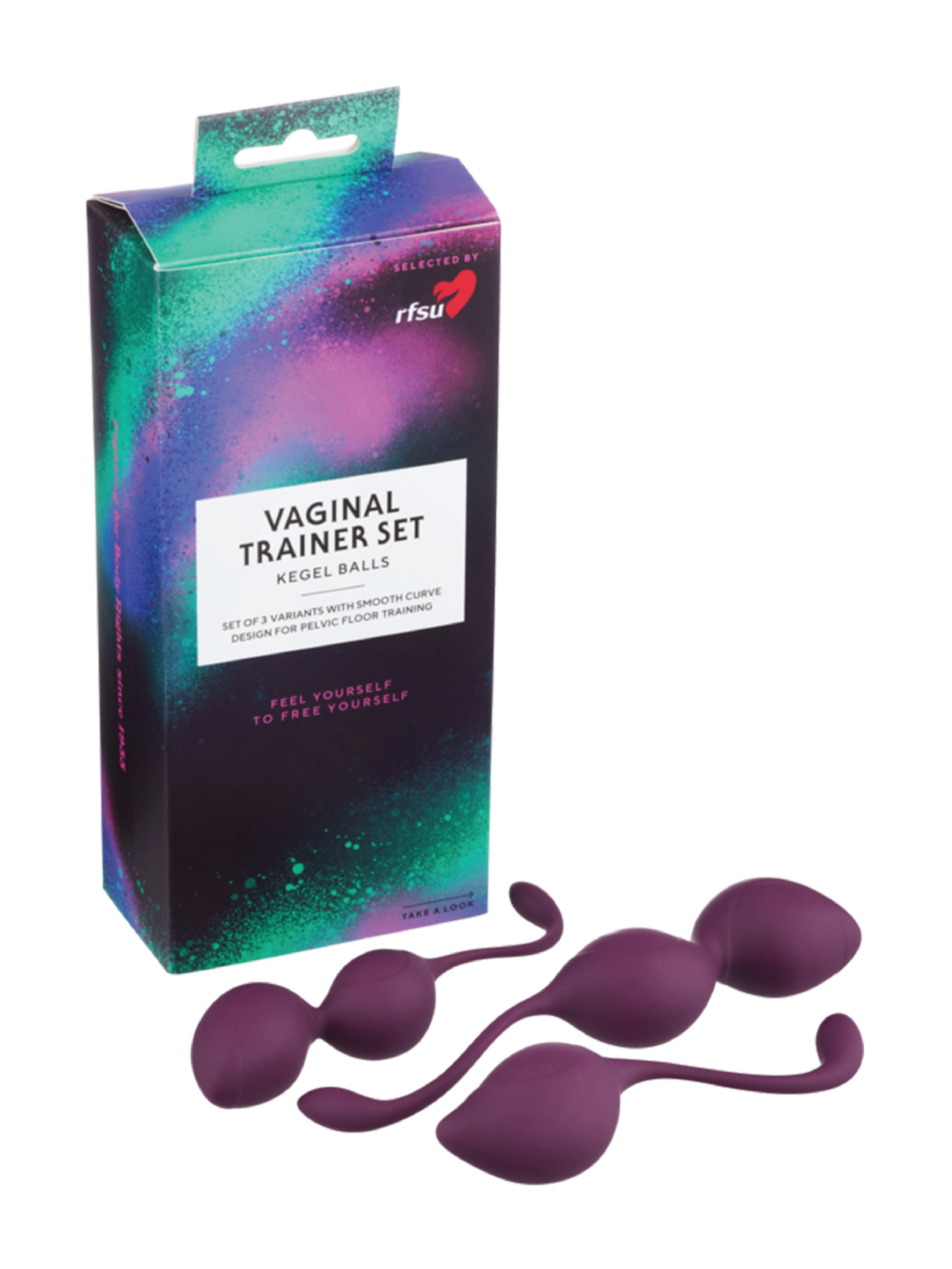 Rfsu Vaginal Trainer Set Knipekuler, 3 stk.