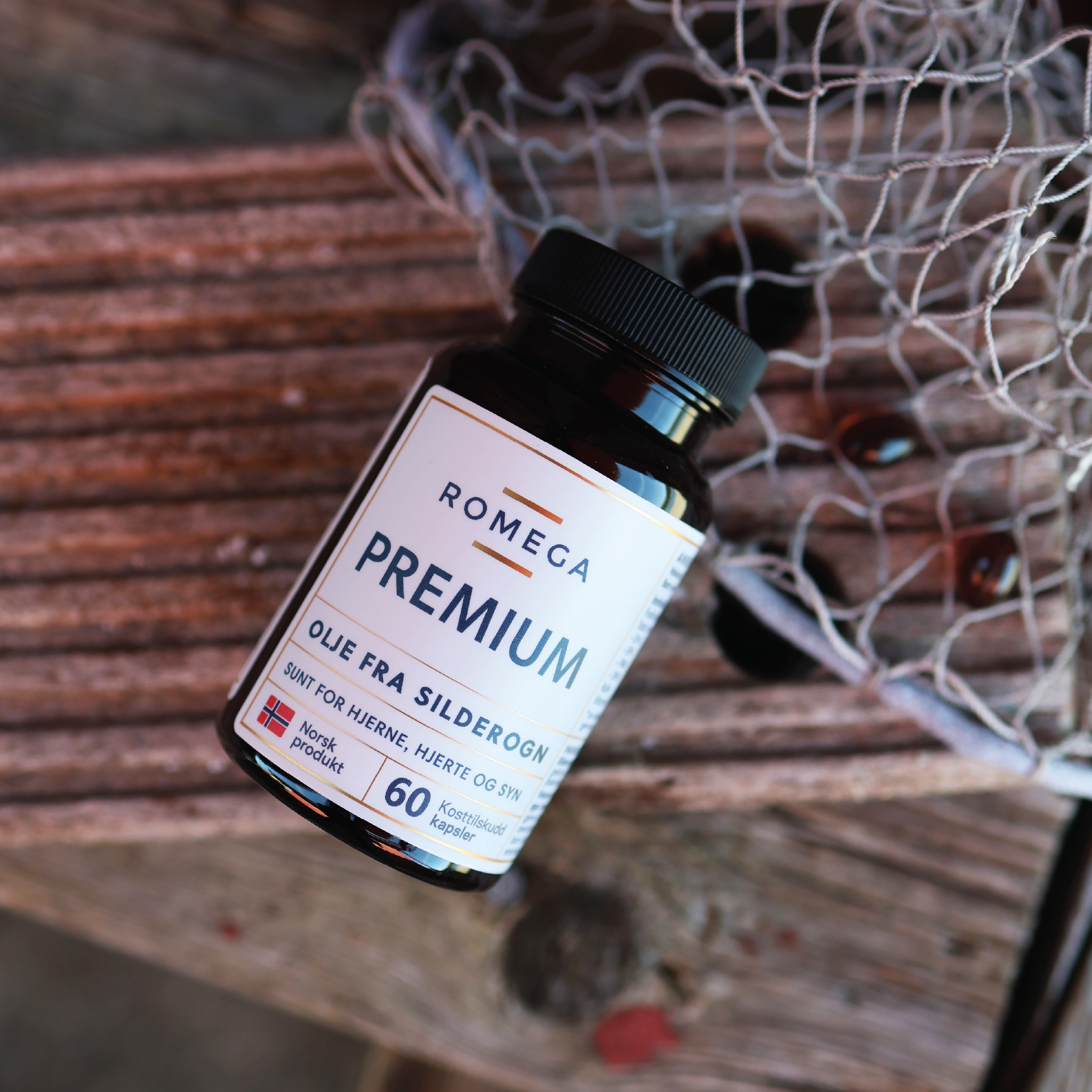 Romega Premium kapsler, 60 stk.