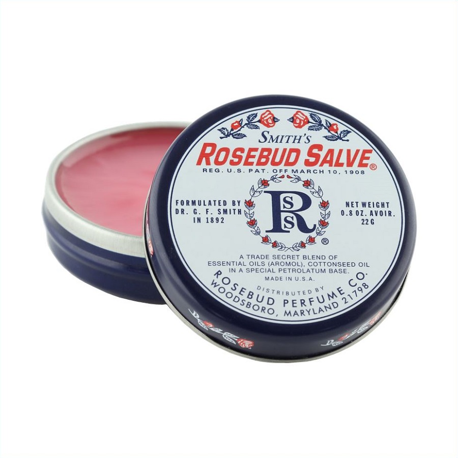 Rosebud Lip balm Orginal salve boks, 30 ml