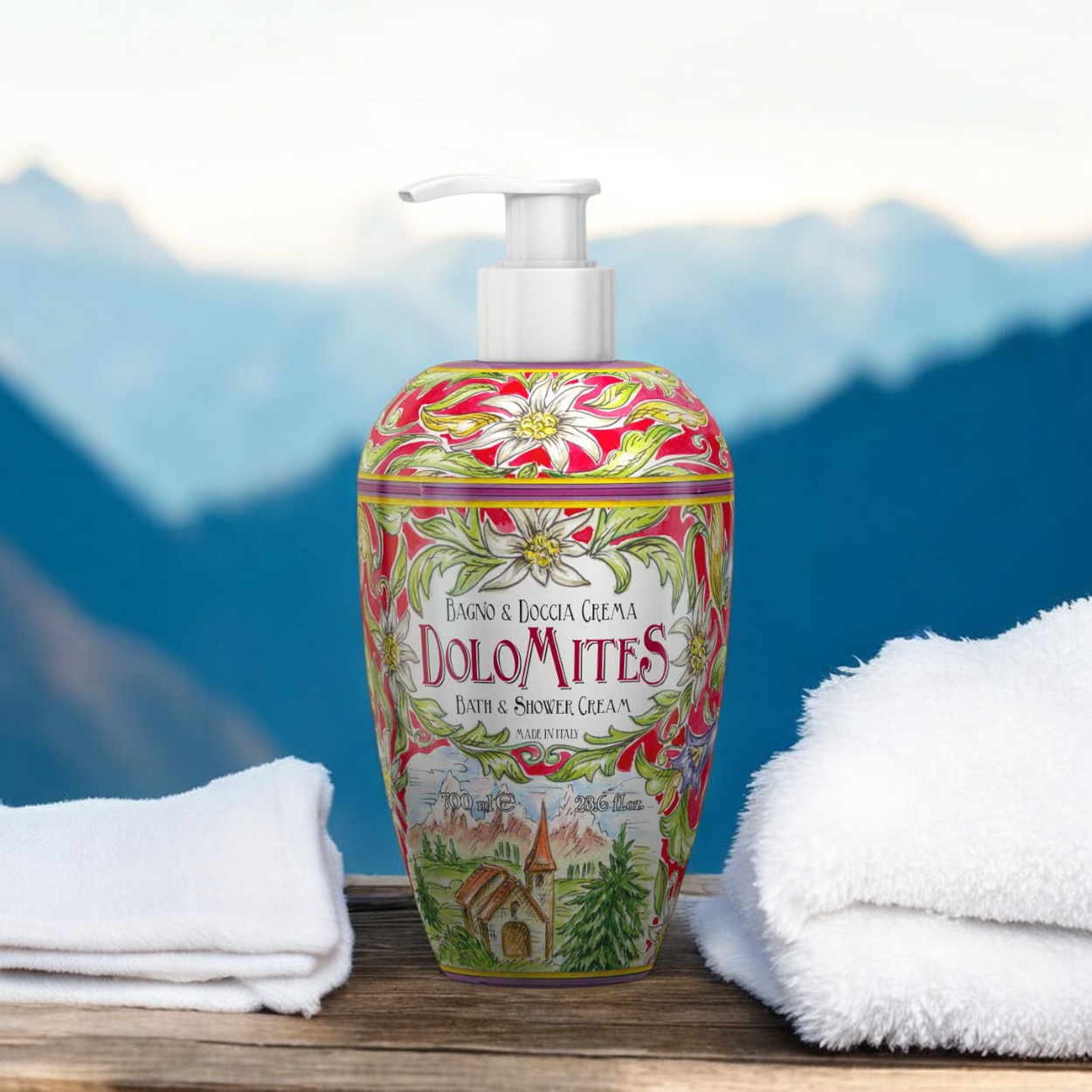 Rudy Profumi Bath & Shower Gel Dolomites, 700 ml