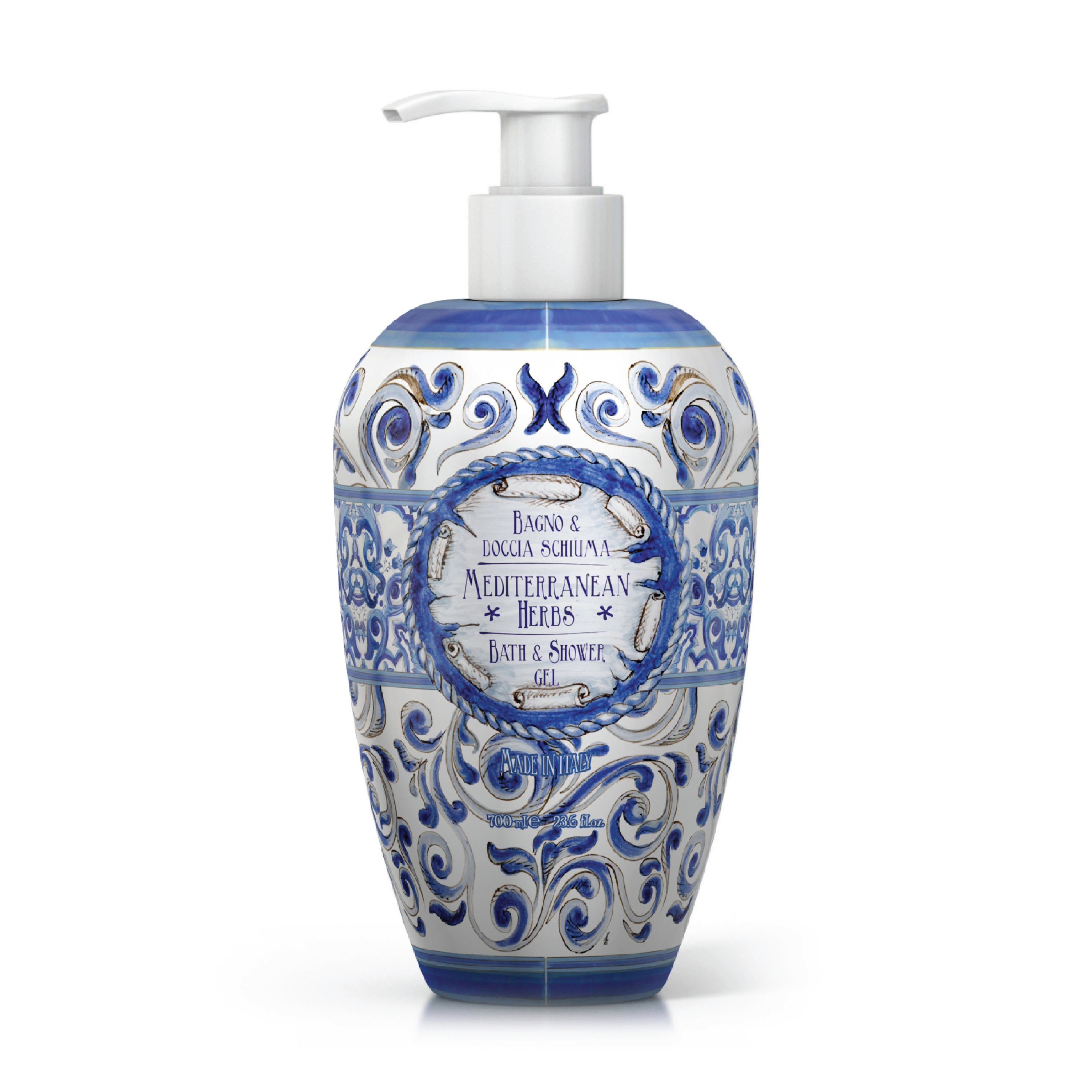 Rudy Profumi Bath & Shower Gel Mediterranean Herbs, 700 ml