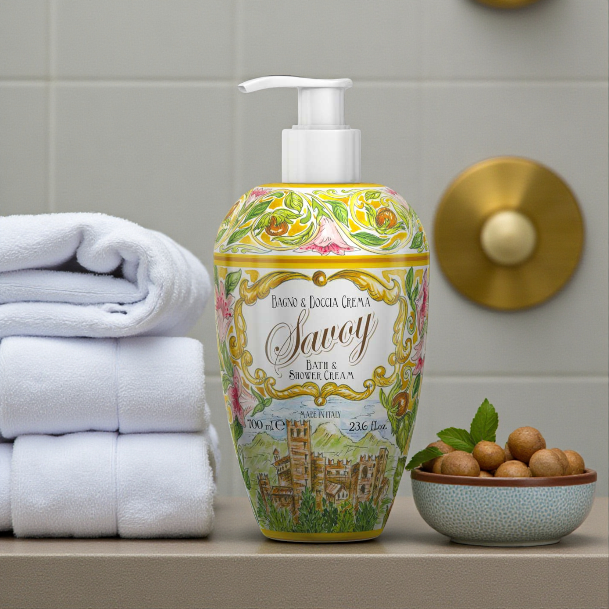 Rudy Profumi Bath & Shower Gel Savoy, 700 ml