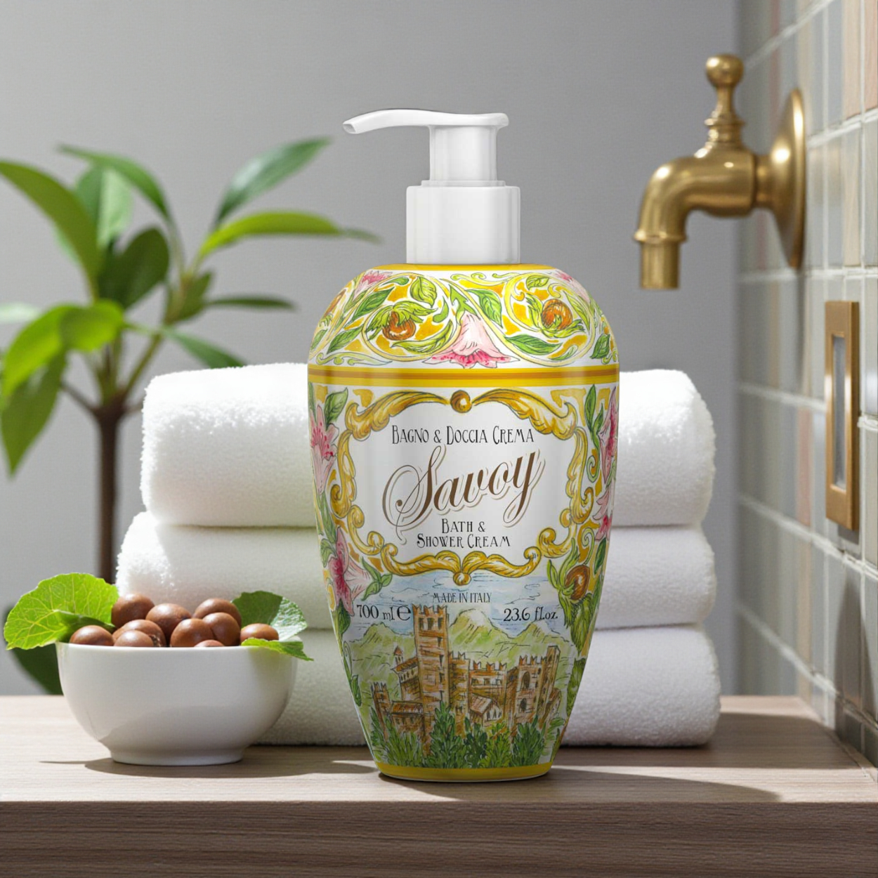 Rudy Profumi Bath & Shower Gel Savoy, 700 ml