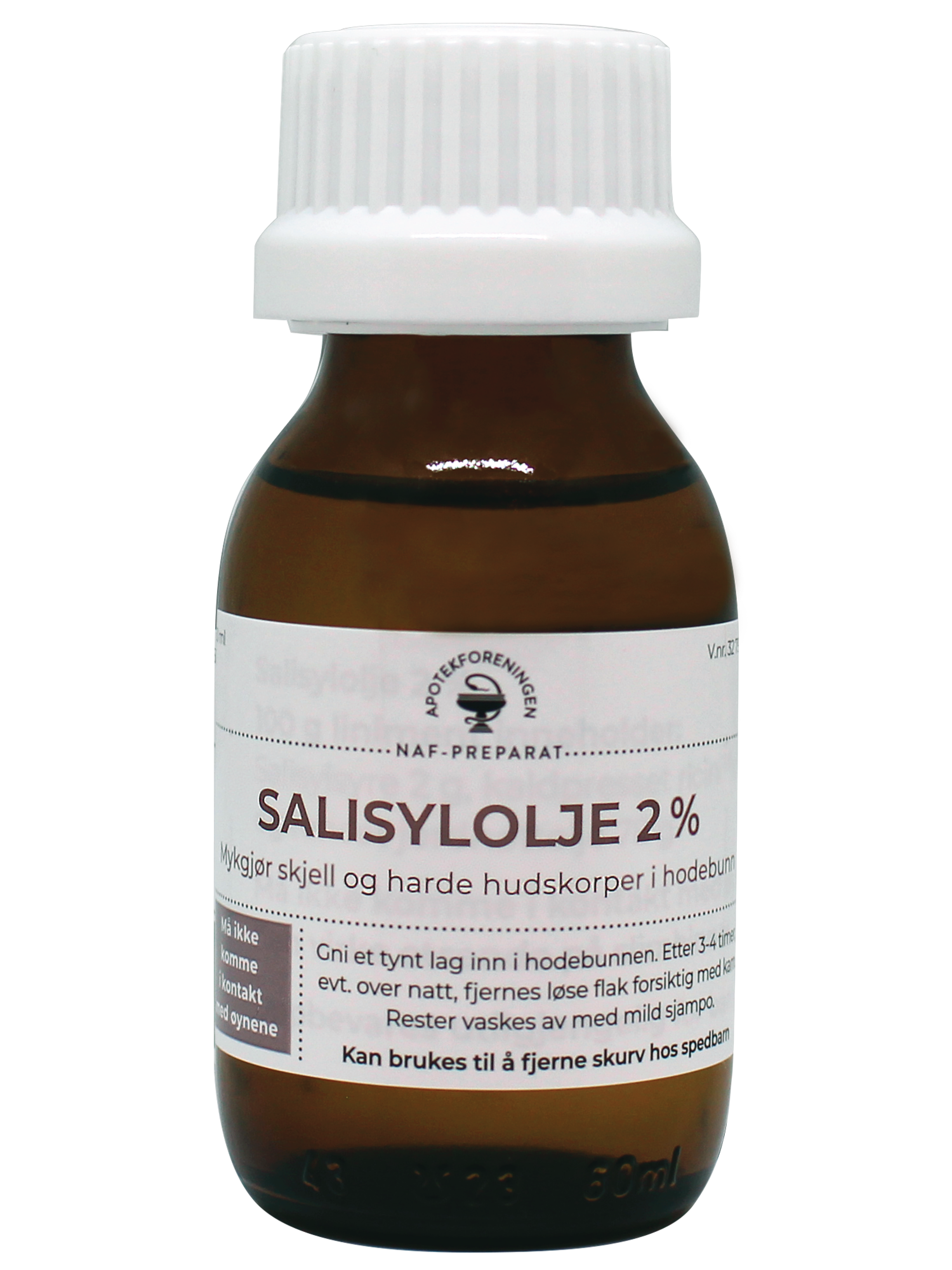 NAF Salisylsyre NAF olje liniment  2%, 60 ml.