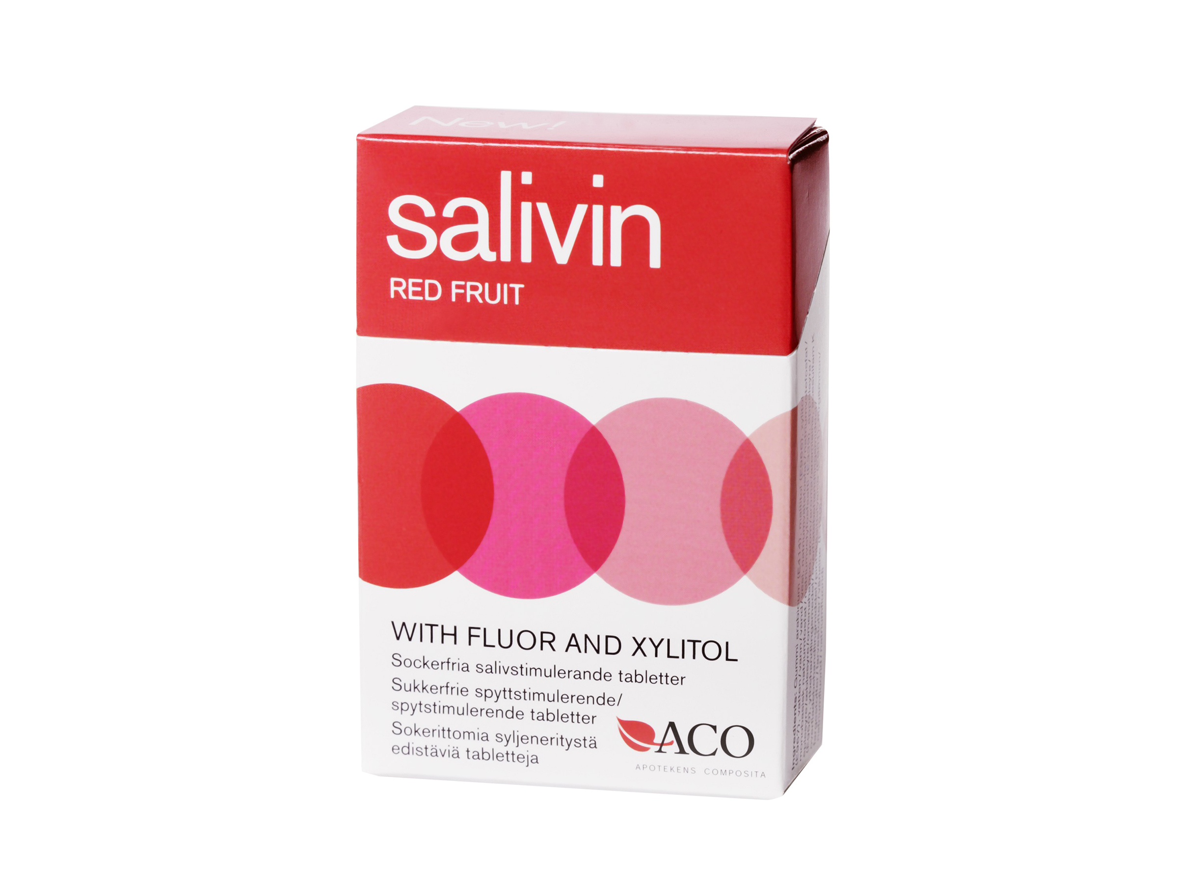 Salivin Salivin Sugetablett Red Fruits, 50 gram