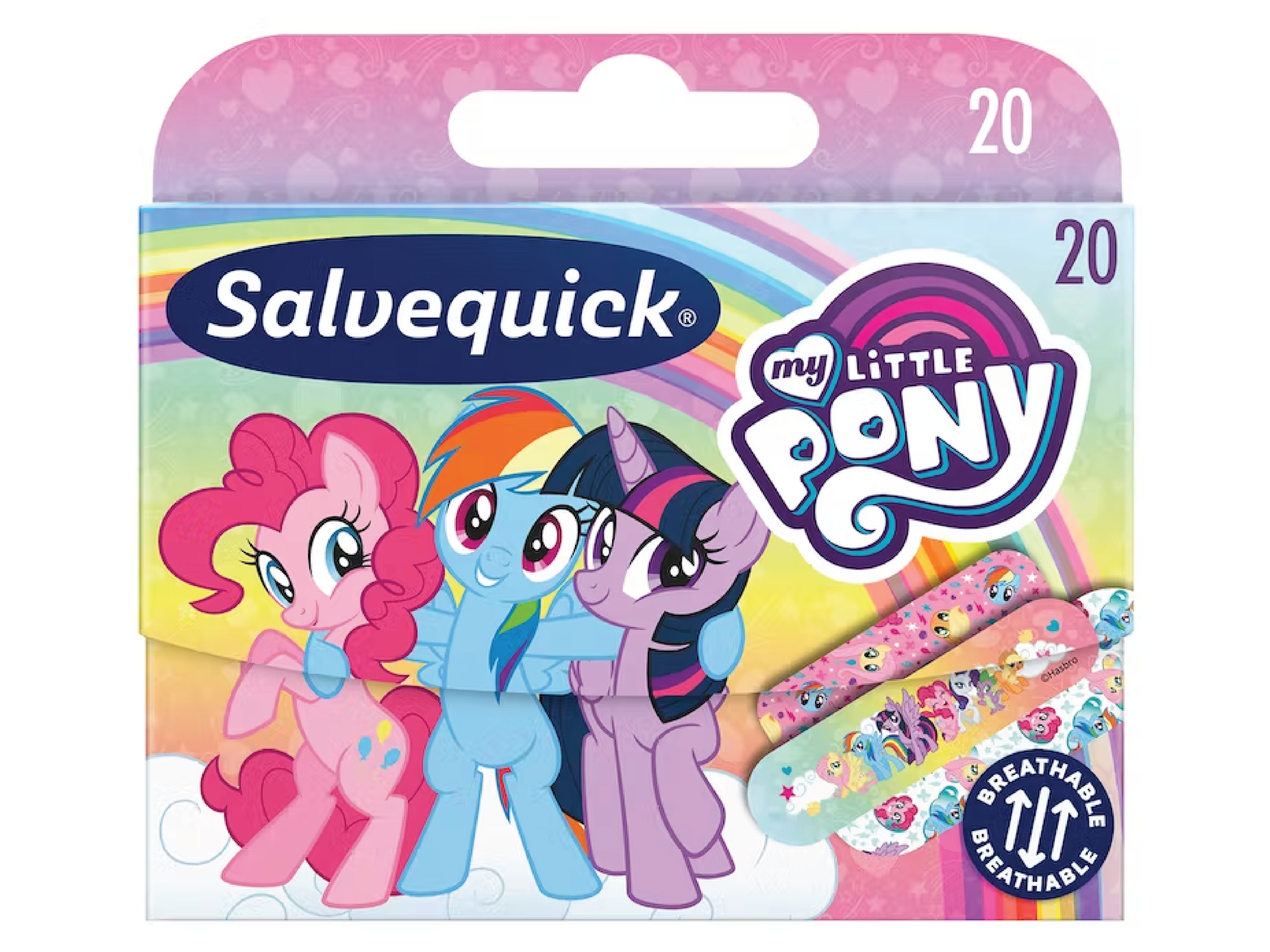 Salvequick My Little Pony Plaster, 20 stk.