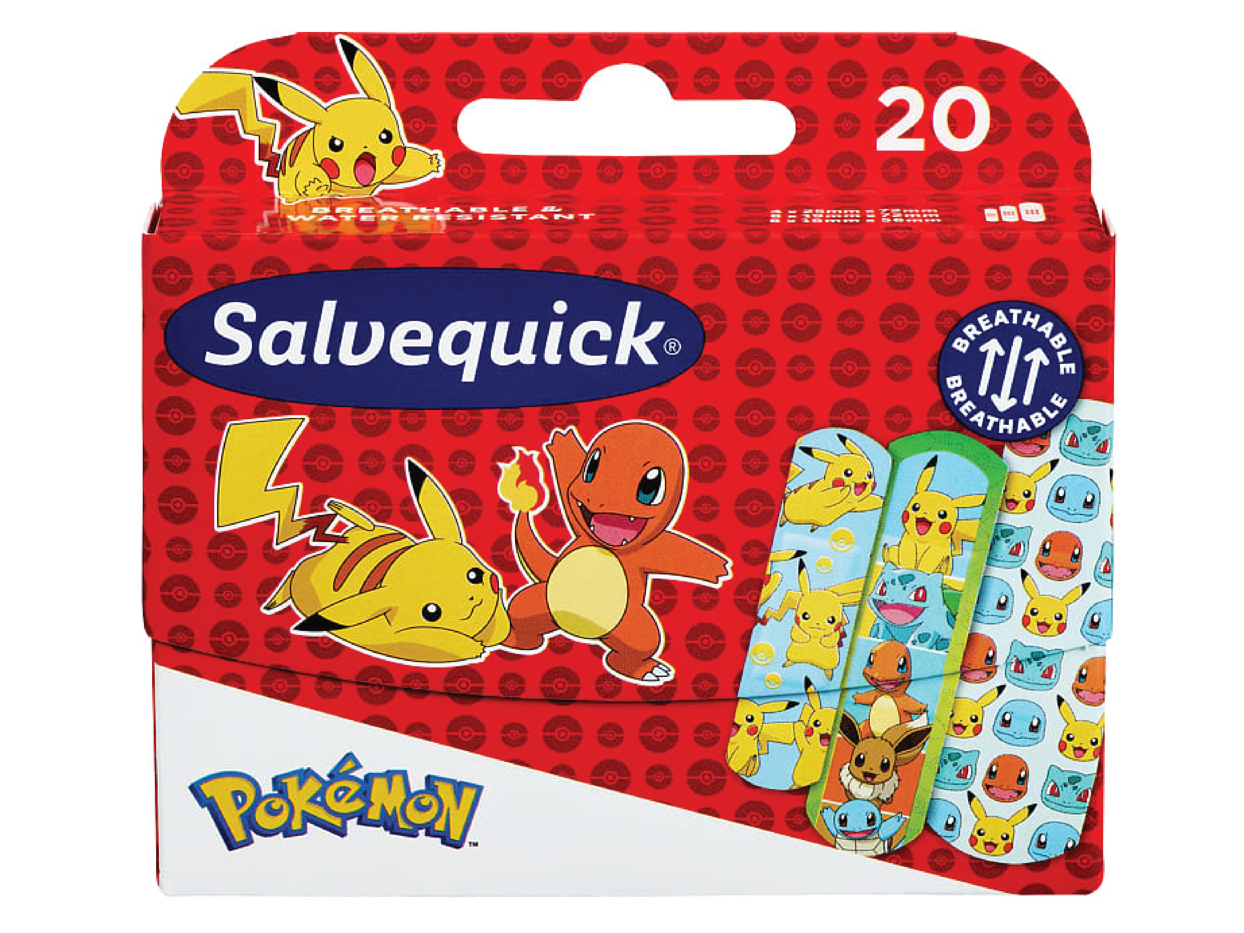 Salvequick Pokémon, 20 stk