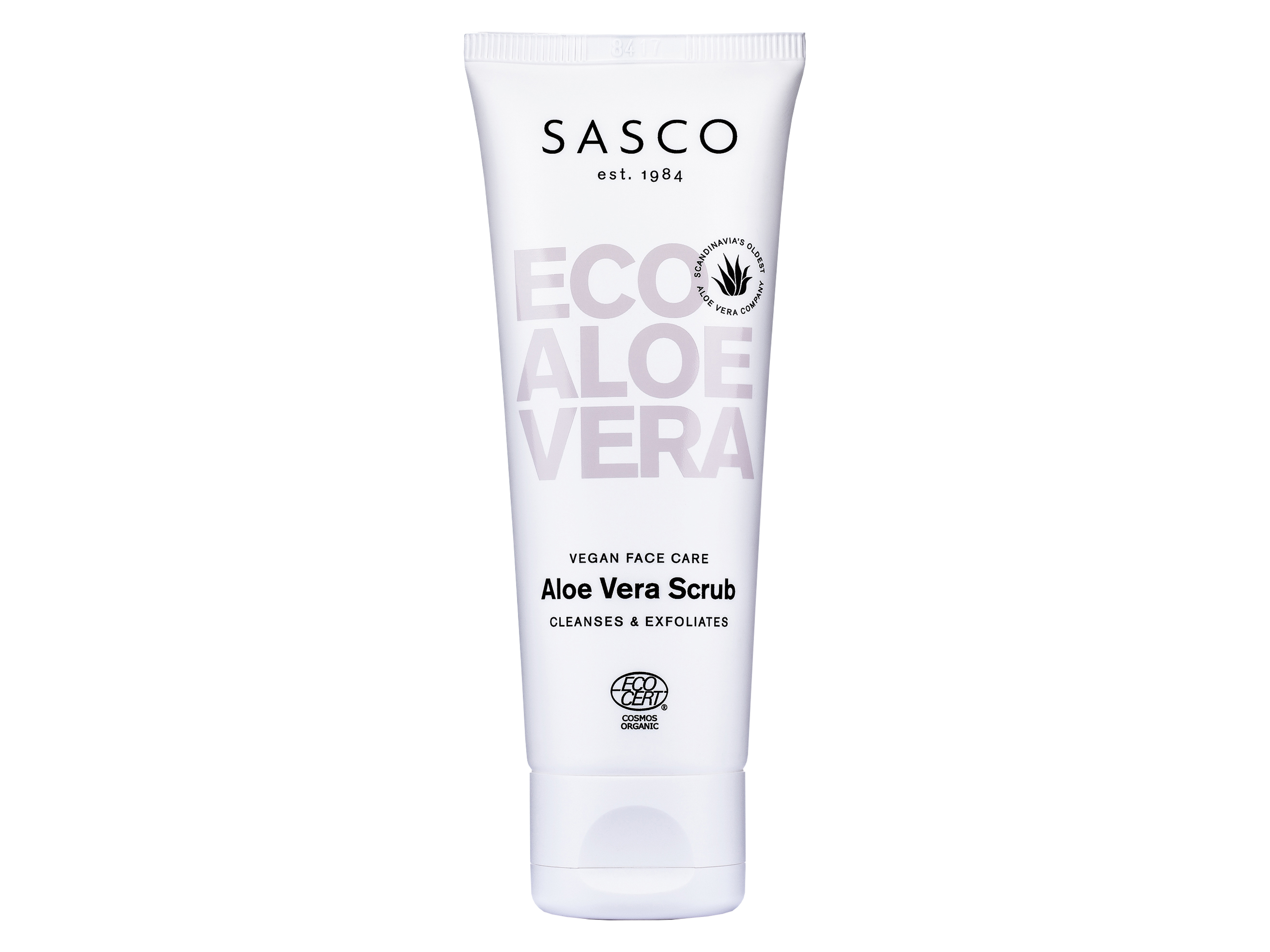 Sasco Vegan Face Care Aloe Vera Scrub, 75 ml