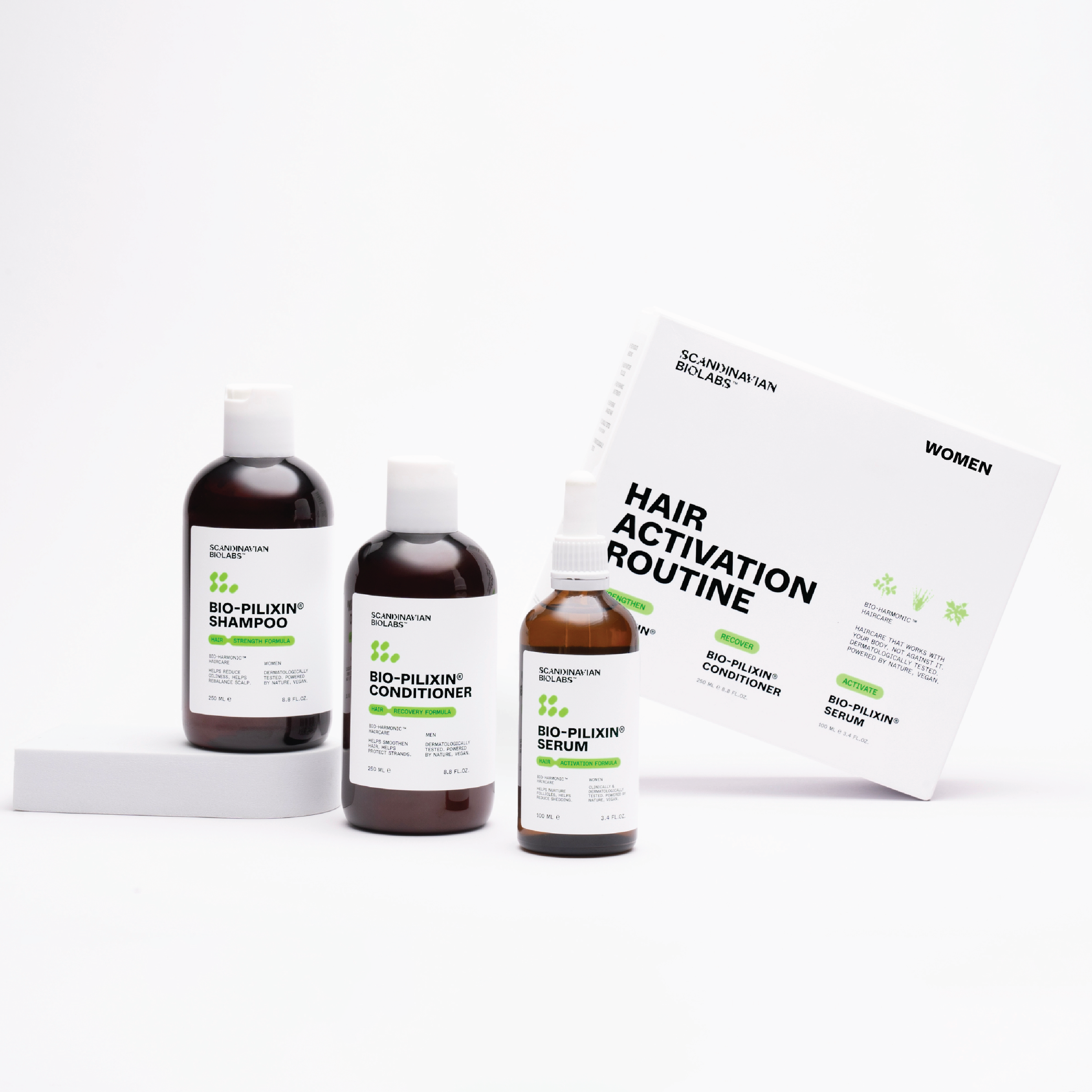 Scandinavian Biolabs Hair Routine Women, 1 sett