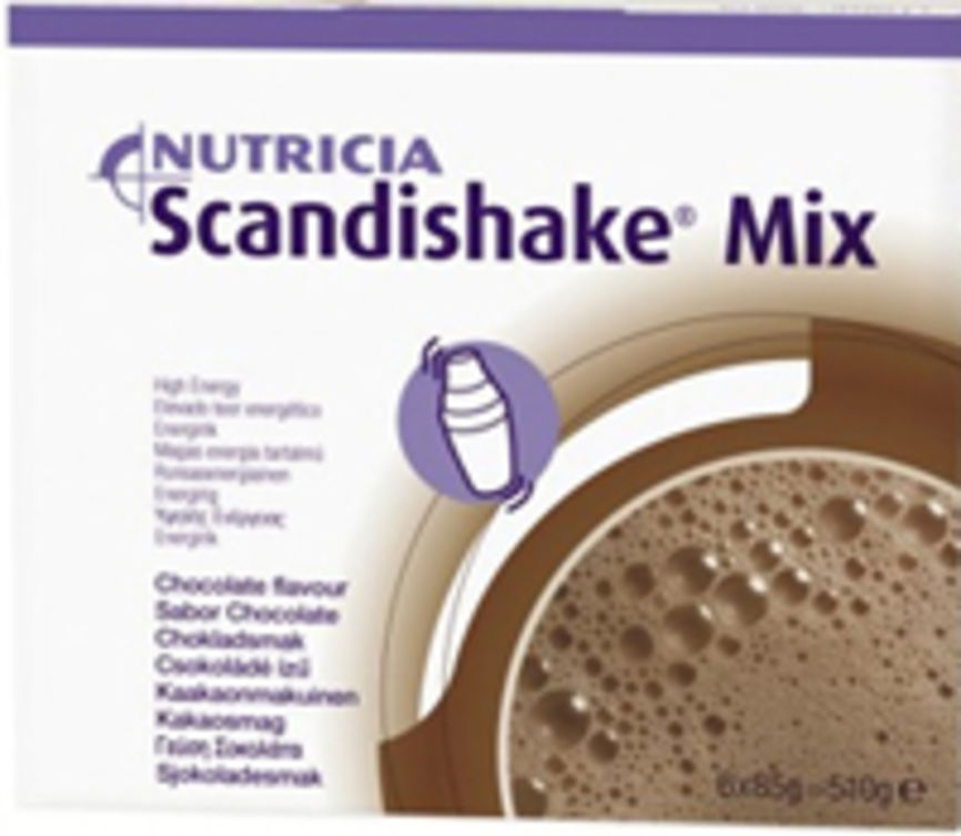 Scandishake Mix Sjokolade, 6x85 gram