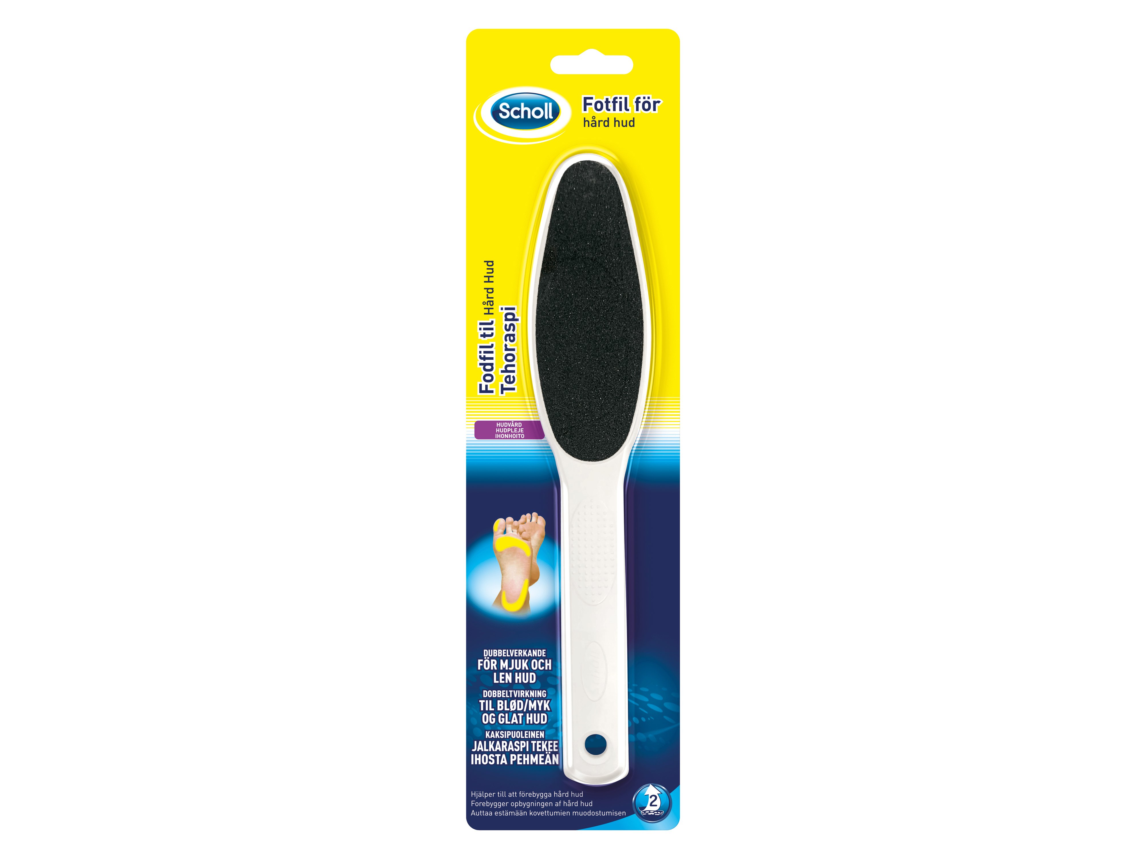 Scholl Fotfil Carborundum, 1 stk