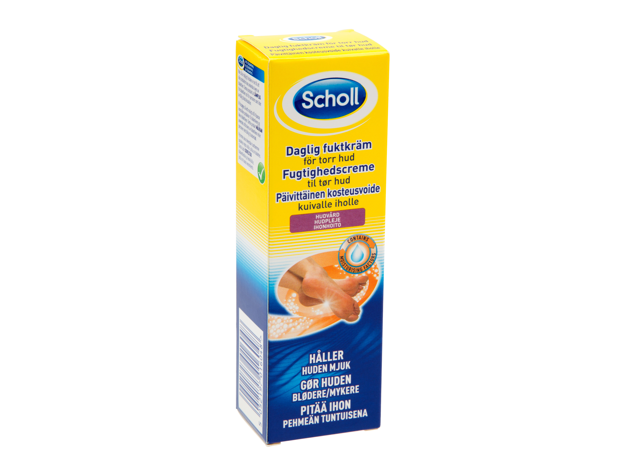 Scholl Fuktighetskrem Til Tørr Hud, 75 ml