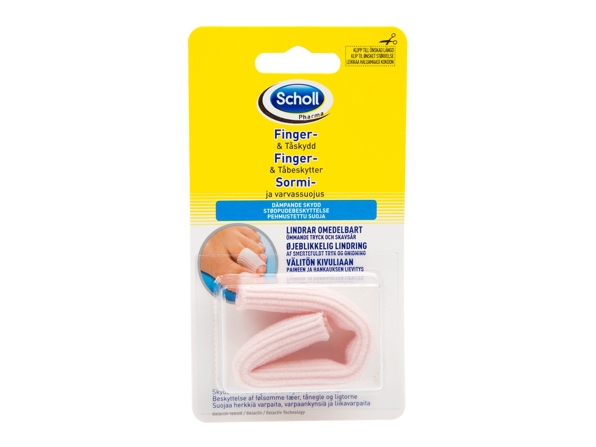 Scholl Pharma finger- og tåbeskytter, 1 stk