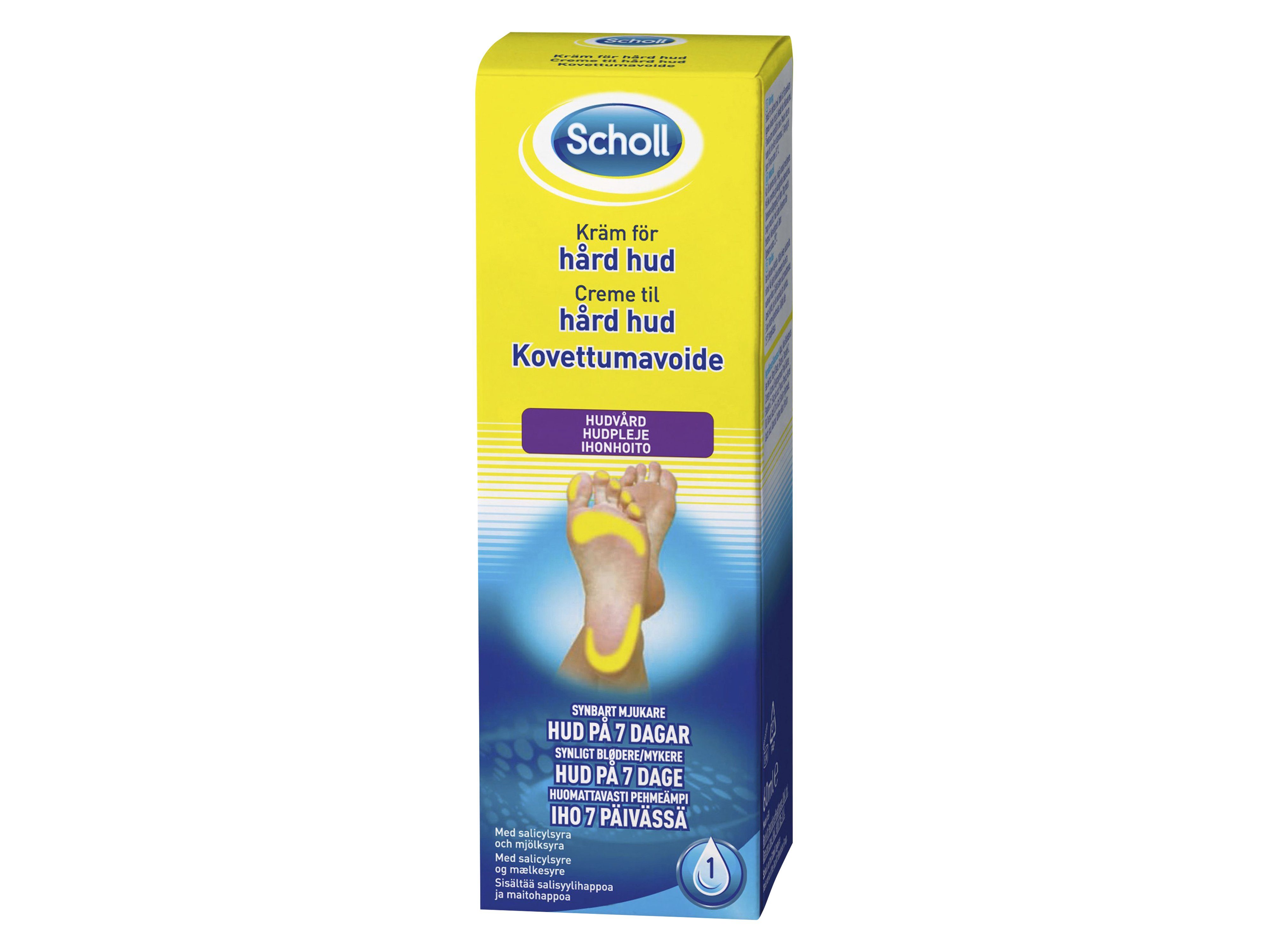 Scholl Pharma Intensiv krem til hard hud, 60 ml