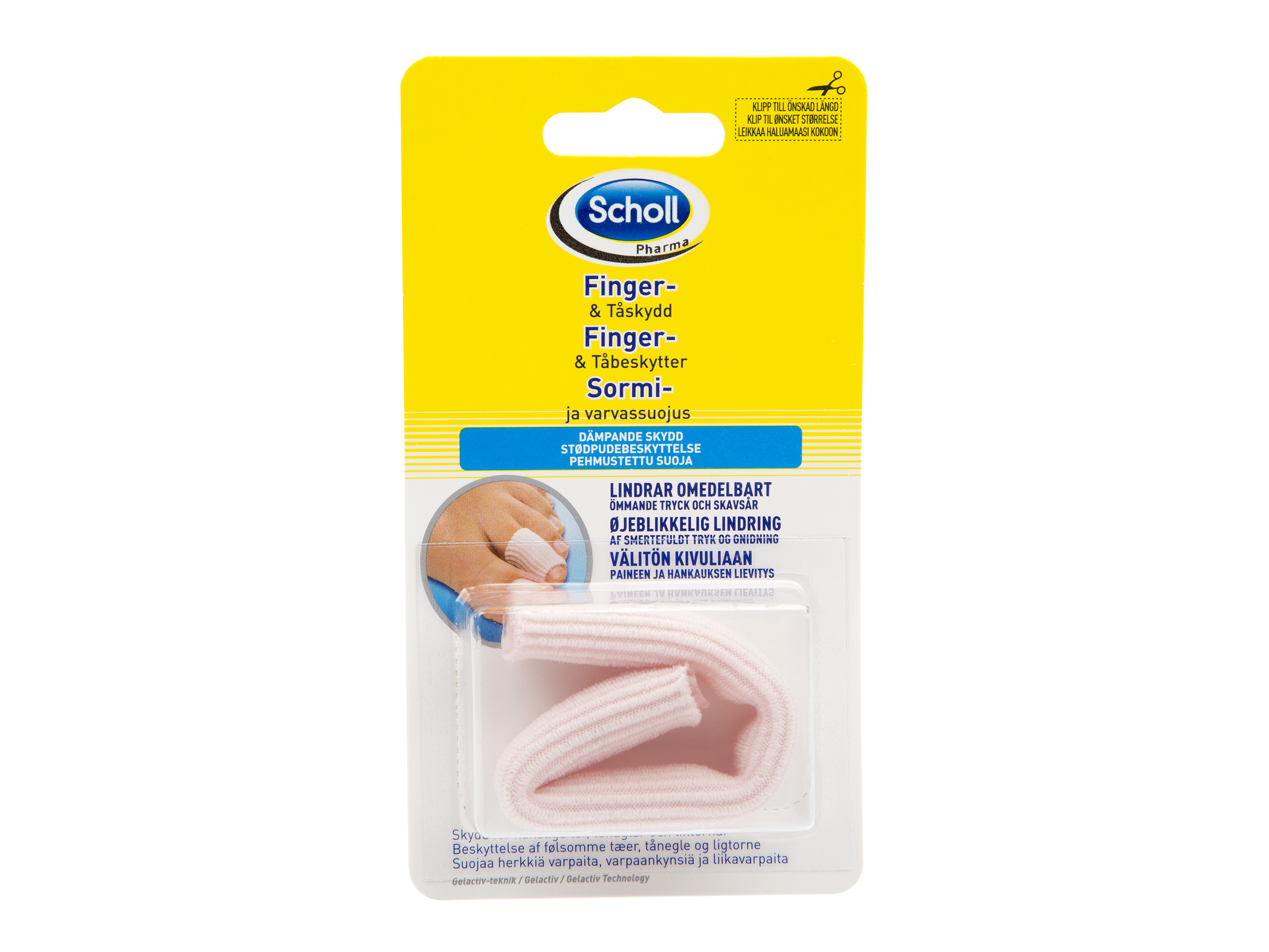 Scholl Pharma finger- og tåbeskytter, 1 stk.