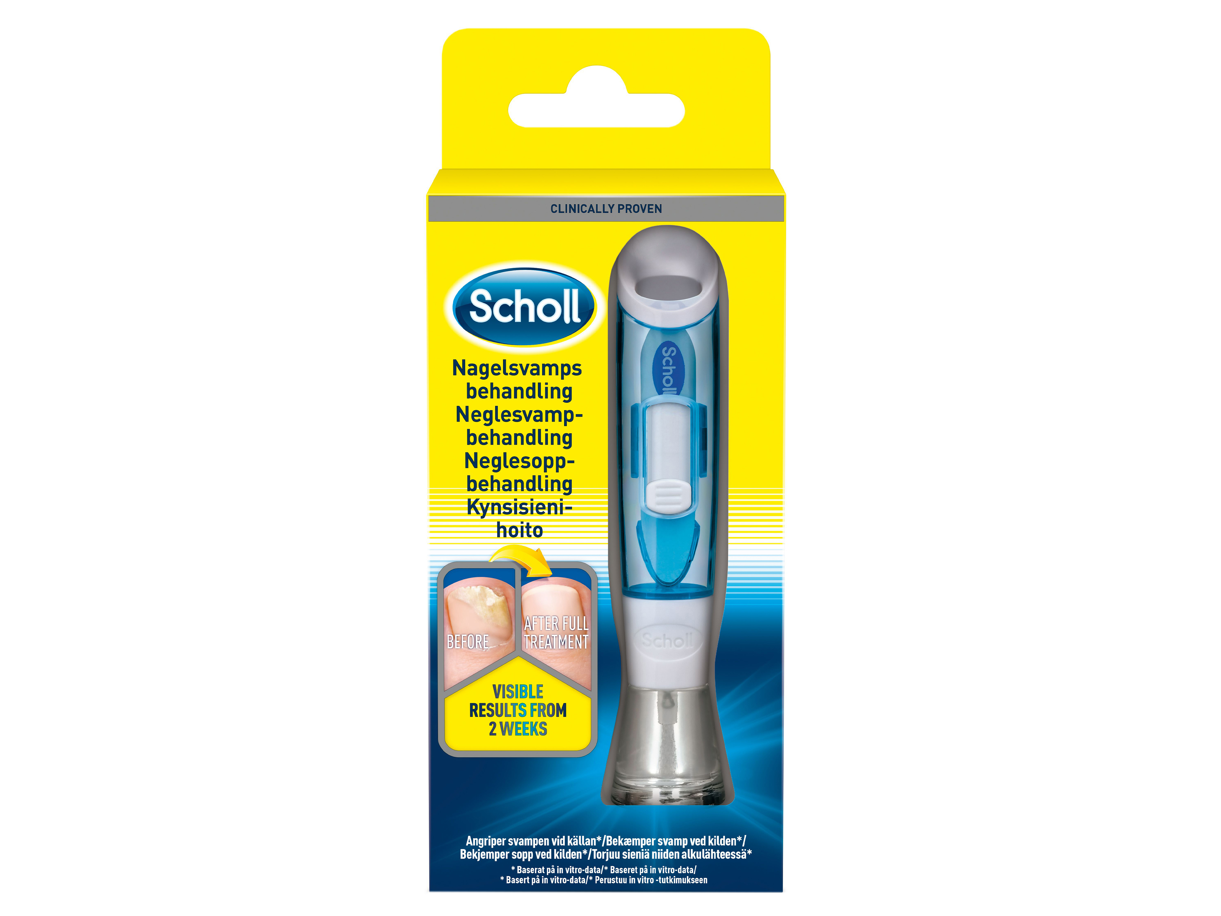 Scholl Professional Neglesoppbehandling, 3,8 ml